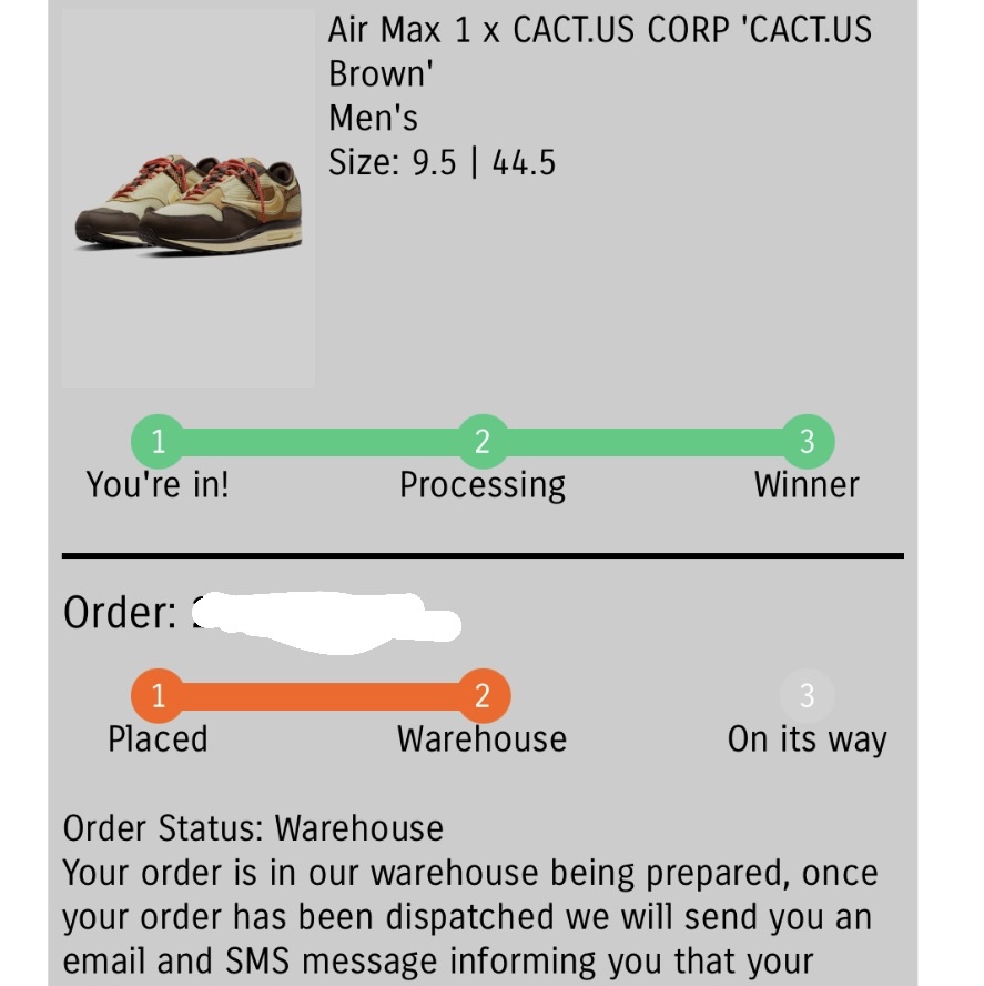 Nike x Travis Scott Air Max 1 Cact.us Brown 착용 스타일
