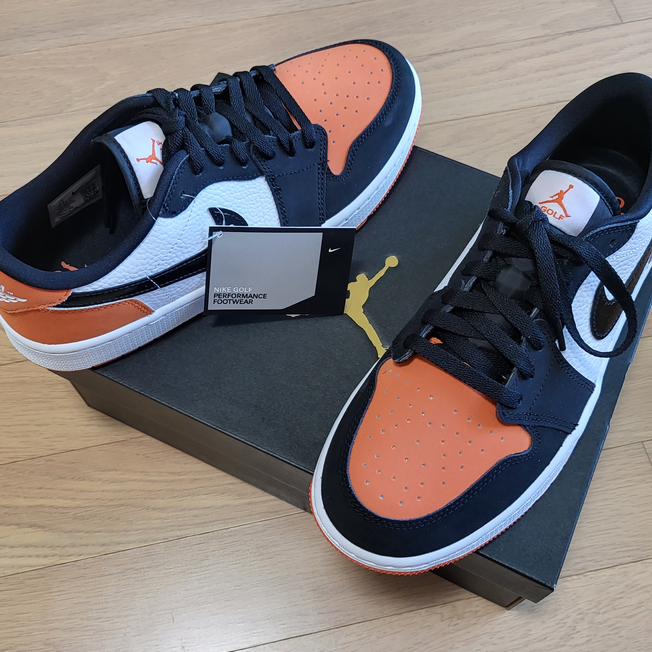 Jordan 1 Low Golf Starfish 착용 스타일 - 2