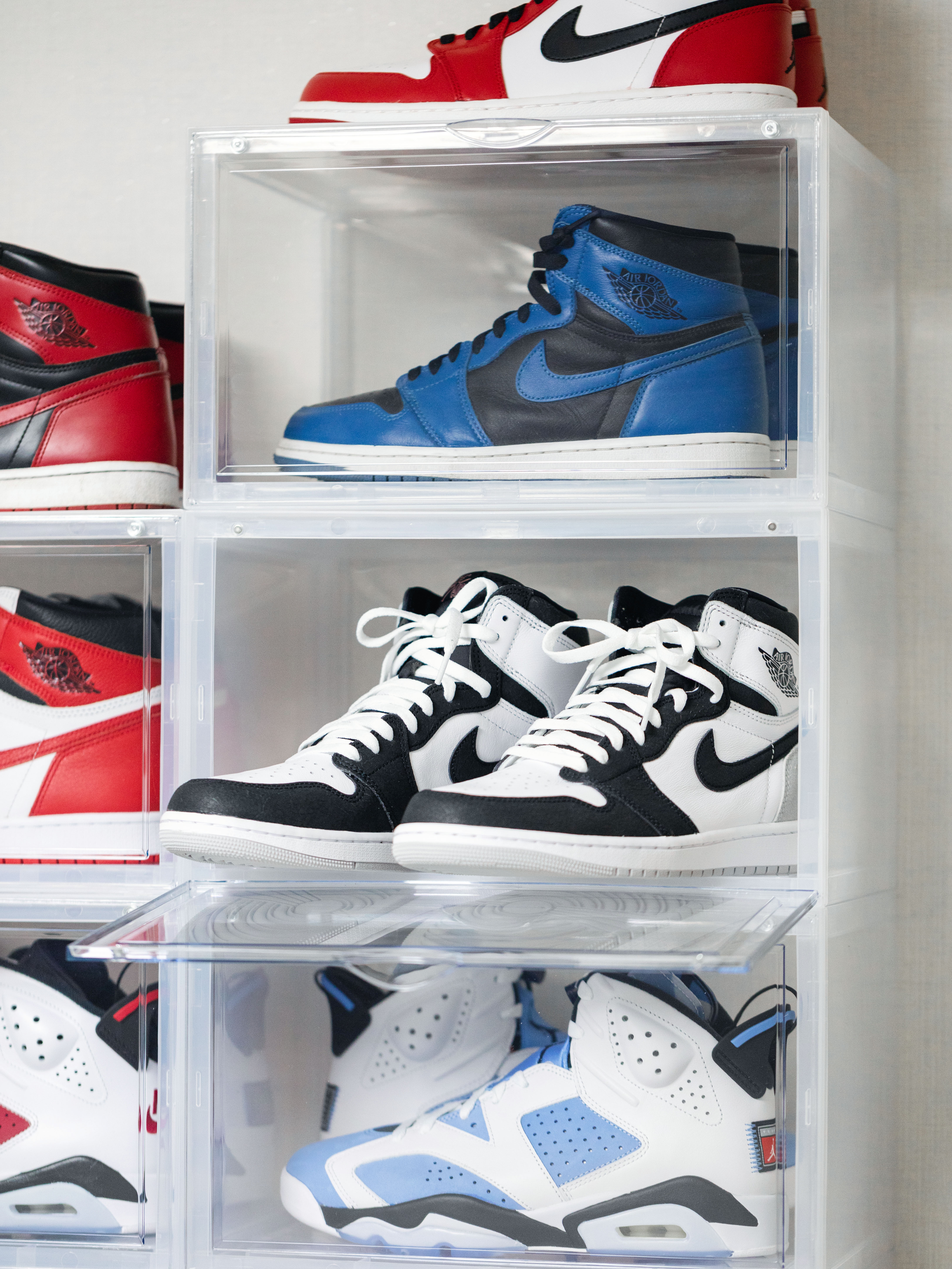 Jordan 1 Retro High OG Bleached Coral, Jordan 6 Retro Carmine 2021 착용 스타일