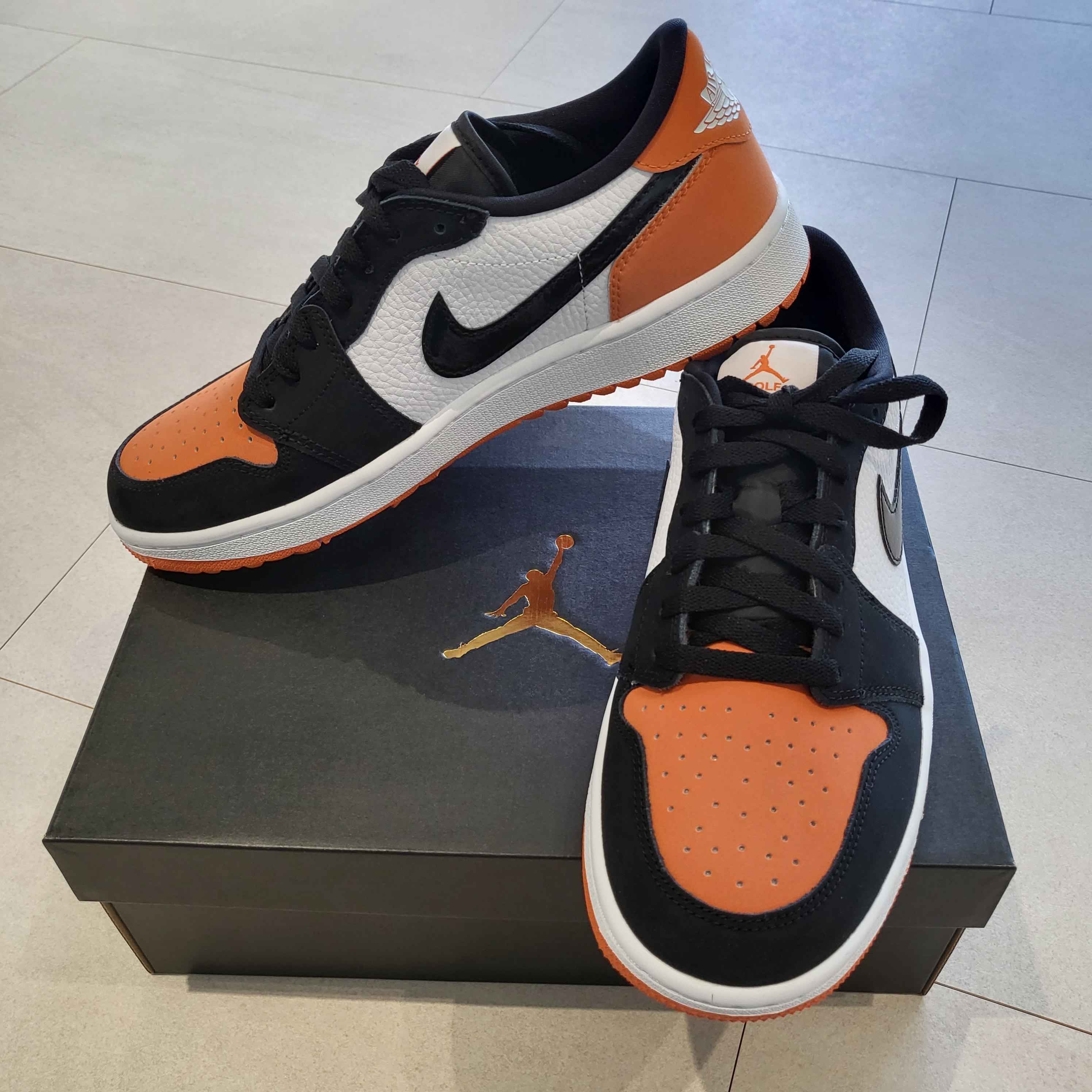 Jordan 1 Low Golf Starfish 착용 스타일 - 1