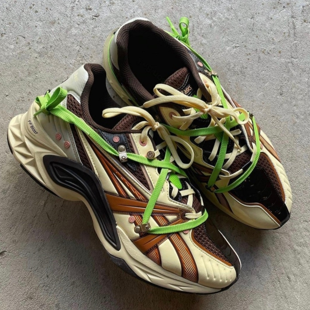 Asics x Andersson Bell HN2-S Protoblast Butter 착용 스타일