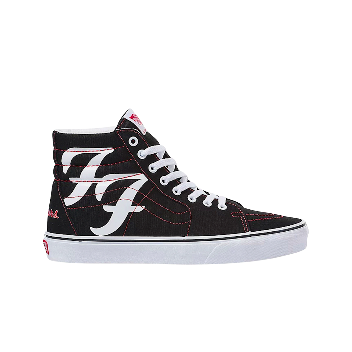 VN0A4U3C2GB Vans x Foo Fighters Sk8-Hi Black White