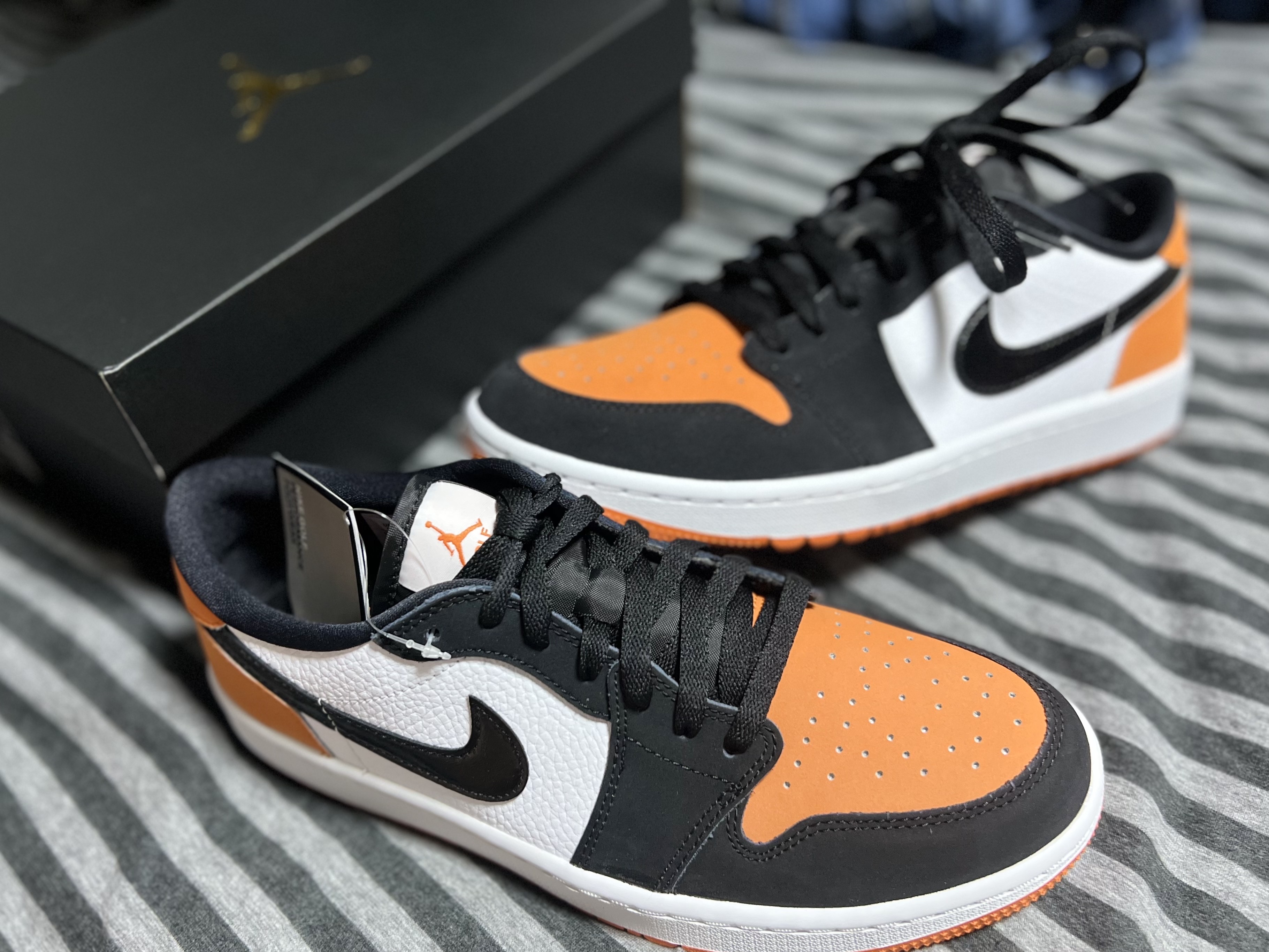 Jordan 1 Low Golf Starfish 착용 스타일 - 2