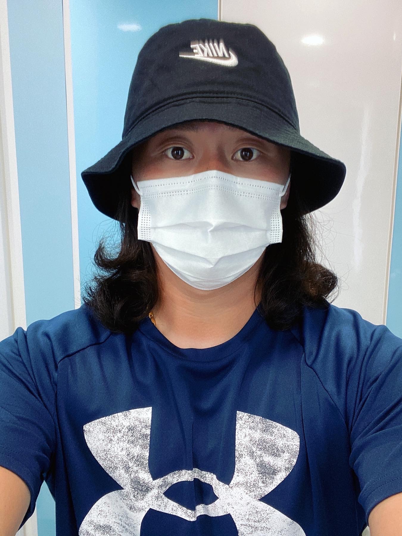 Nike Futura Washed Bucket Hat Black 착용 스타일 - 2