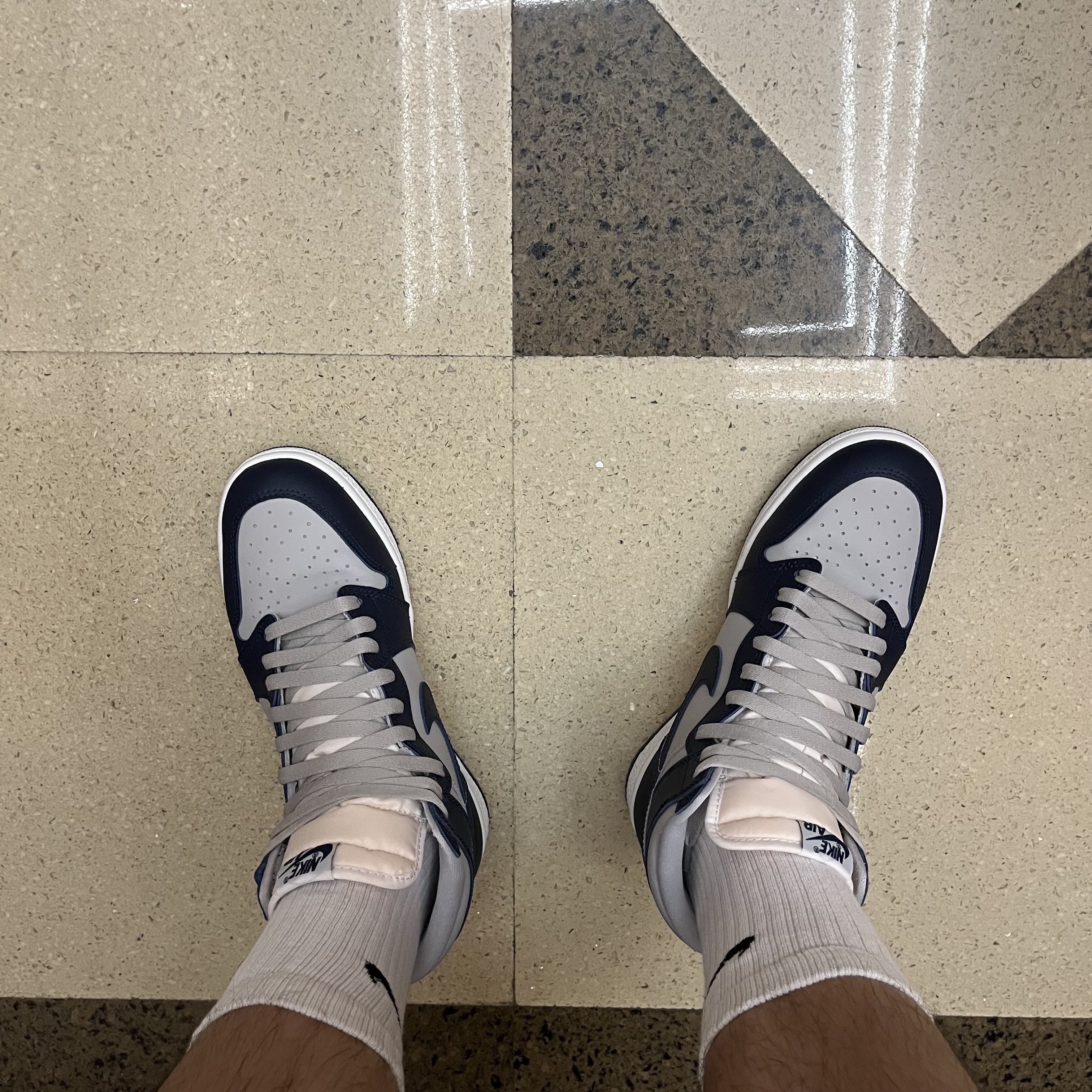 Jordan 1 High 85 College Navy 착용 스타일