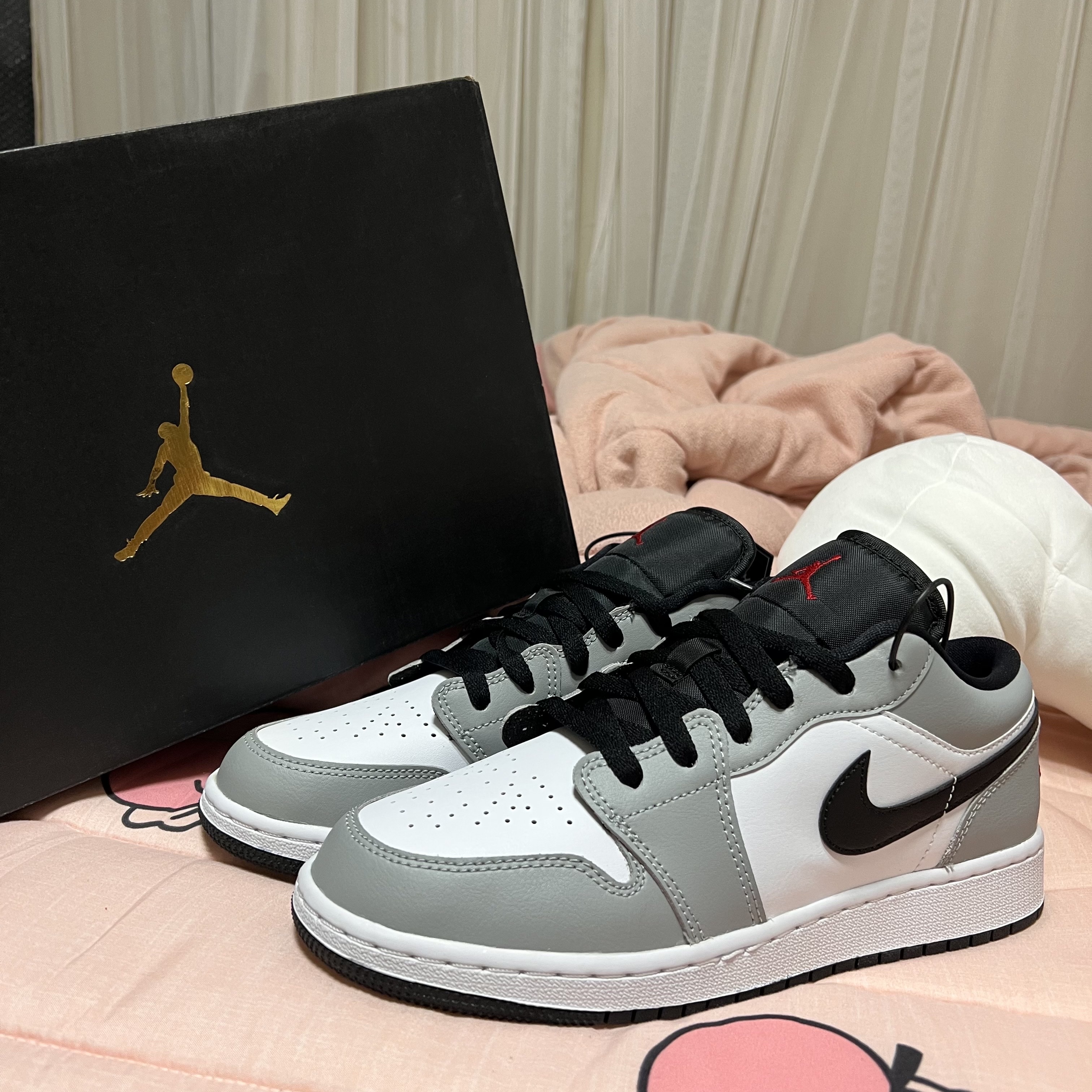 (GS) Jordan 1 Low Light Smoke Grey 착용 스타일