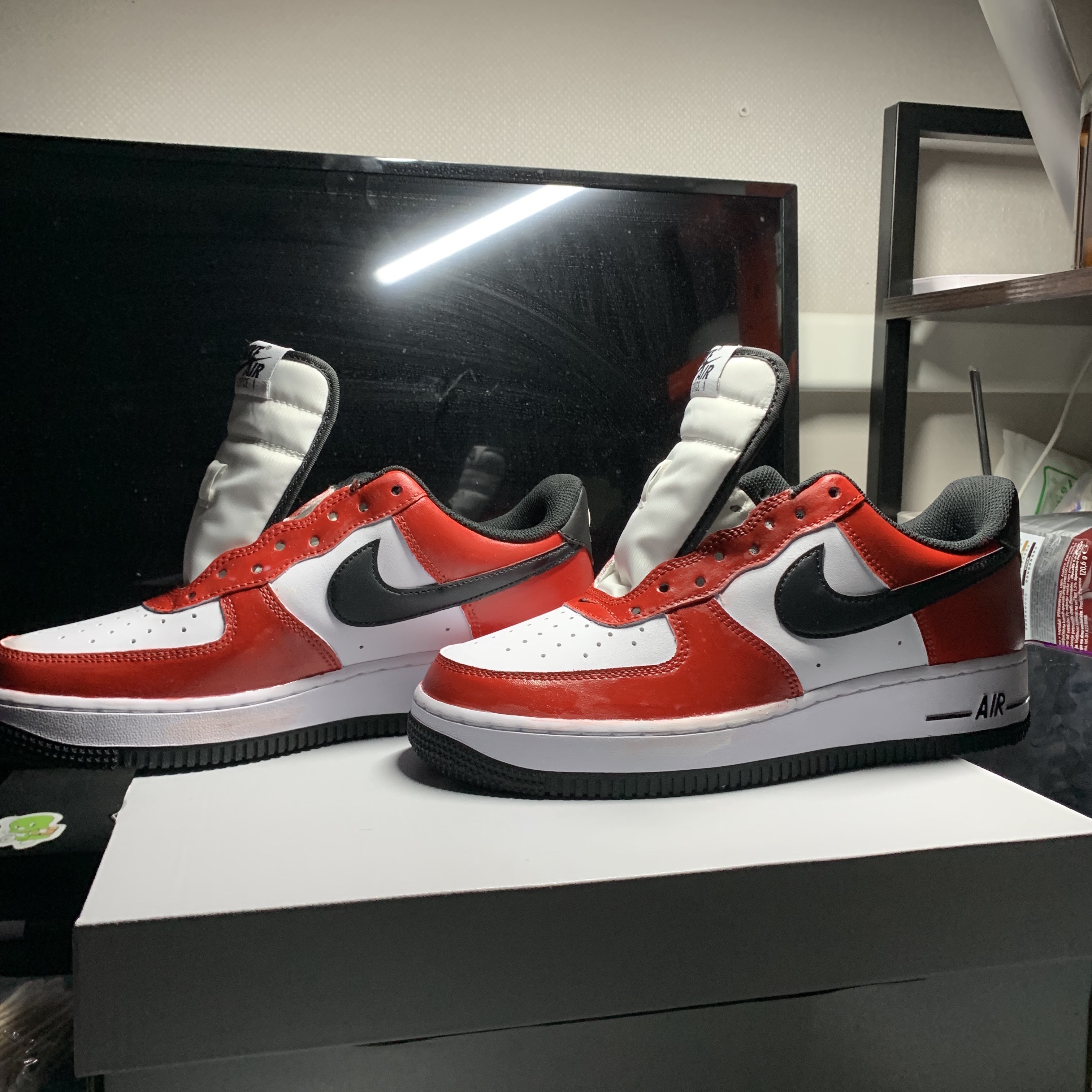 Nike Air Force 1 '07 White Black 착용 스타일 - 4