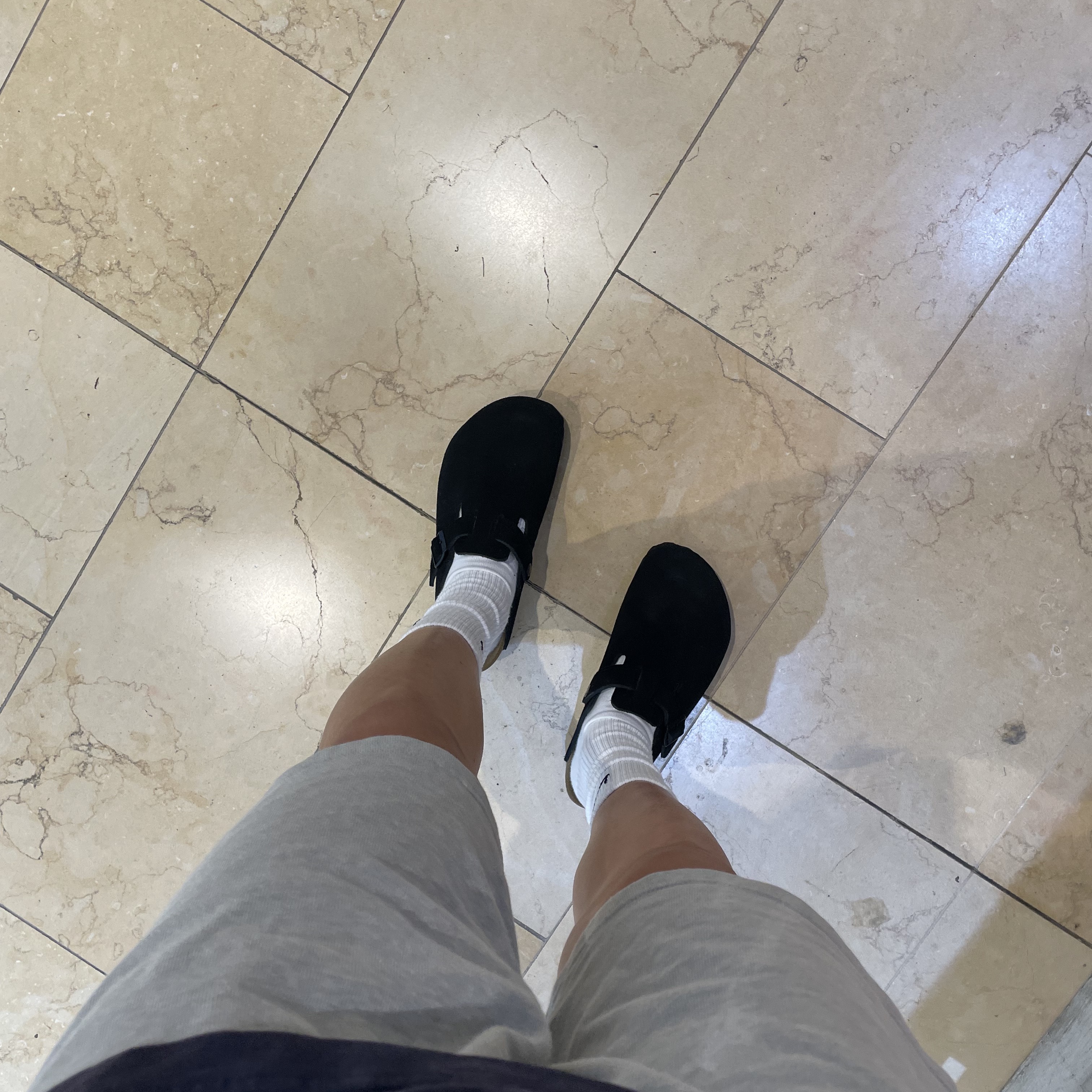 Birkenstock Kyoto Taupe - Regular 착용 스타일 - 2