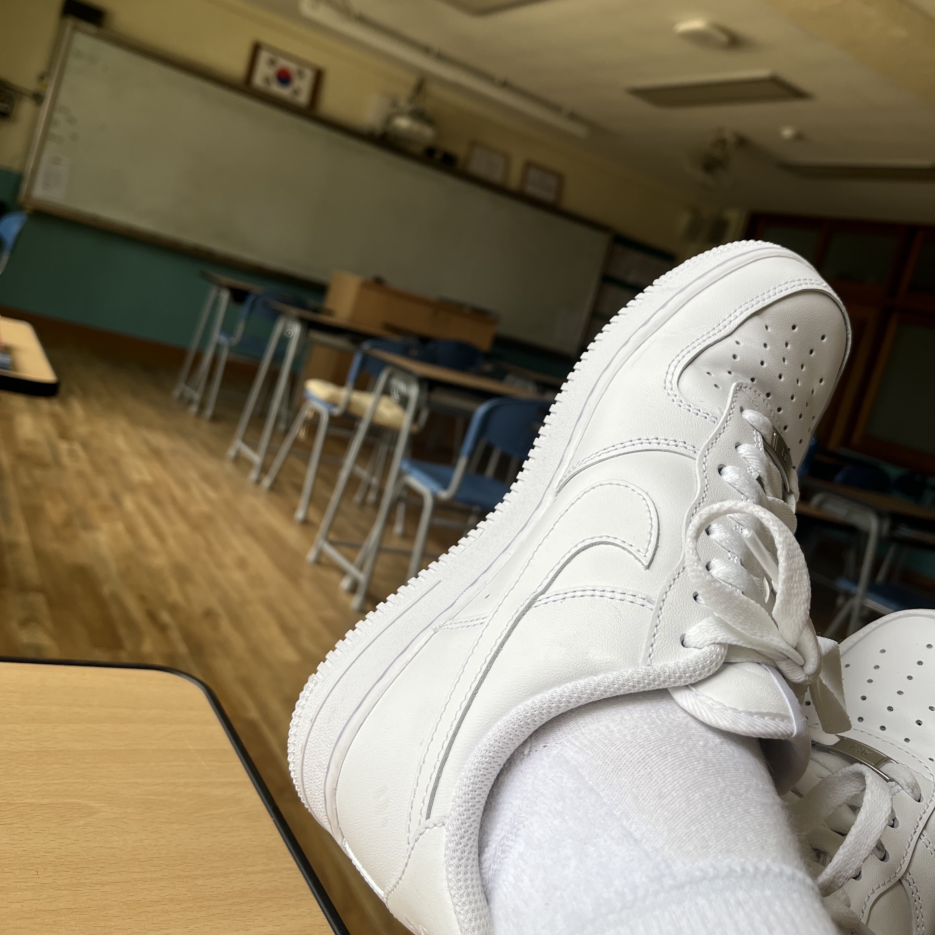 Nike Air Force 1 '07 Low White 착용 스타일