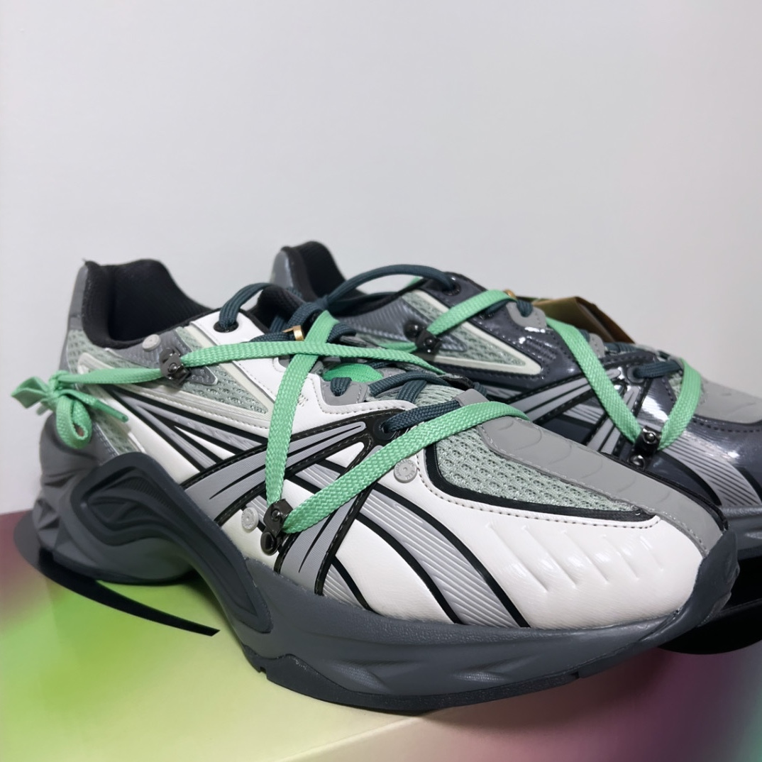 Asics x Andersson Bell HN2-S Protoblast Smoke Grey 착용 스타일 - 1