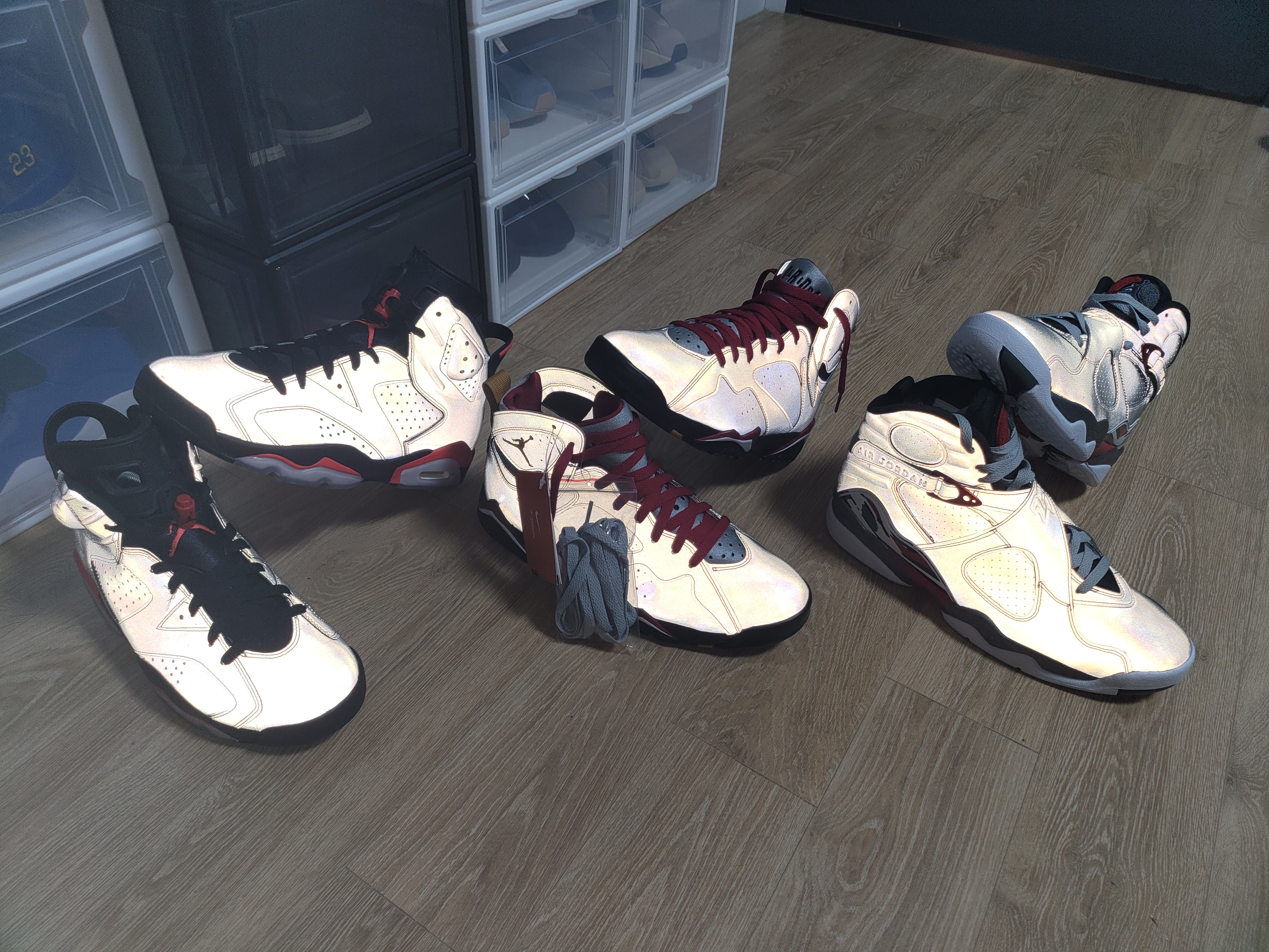 Jordan 8 Retro Reflections of a Champion, Jordan 6 Retro Reflections of a Champion 착용 스타일 - 2