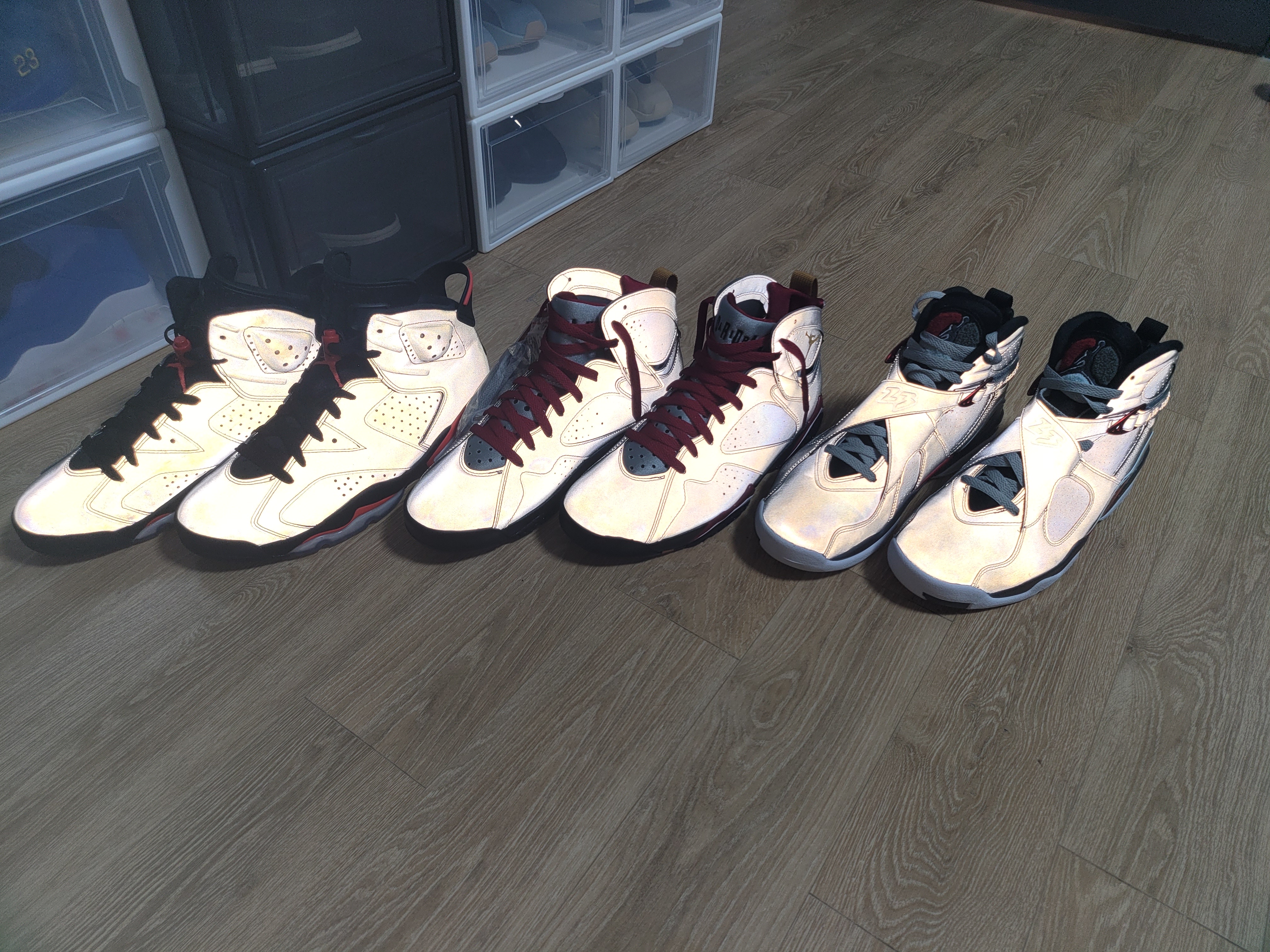 Jordan 8 Retro Reflections of a Champion, Jordan 6 Retro Reflections of a Champion 착용 스타일 - 3