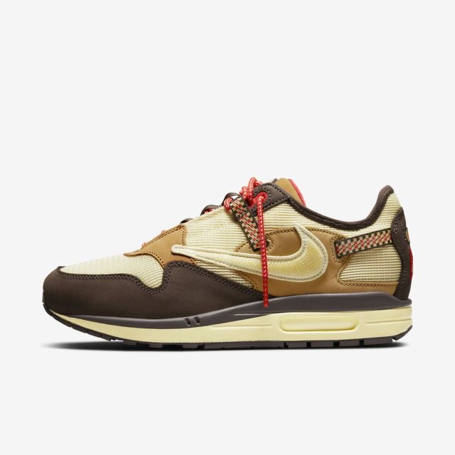 Nike x Travis Scott Air Max 1 Cact.us Brown 착용 스타일 - 3