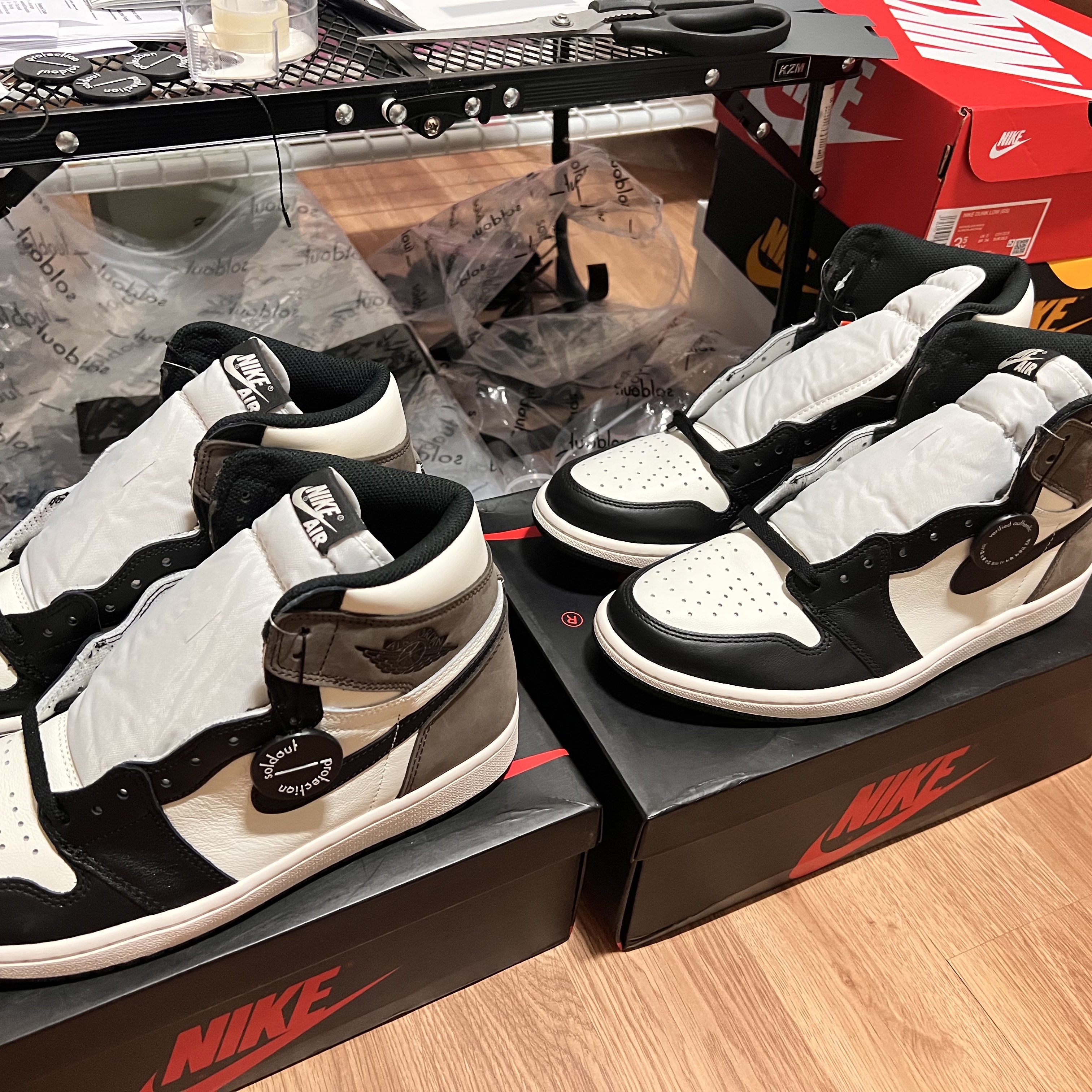 Jordan 1 Retro High OG Black Mocha 착용 스타일