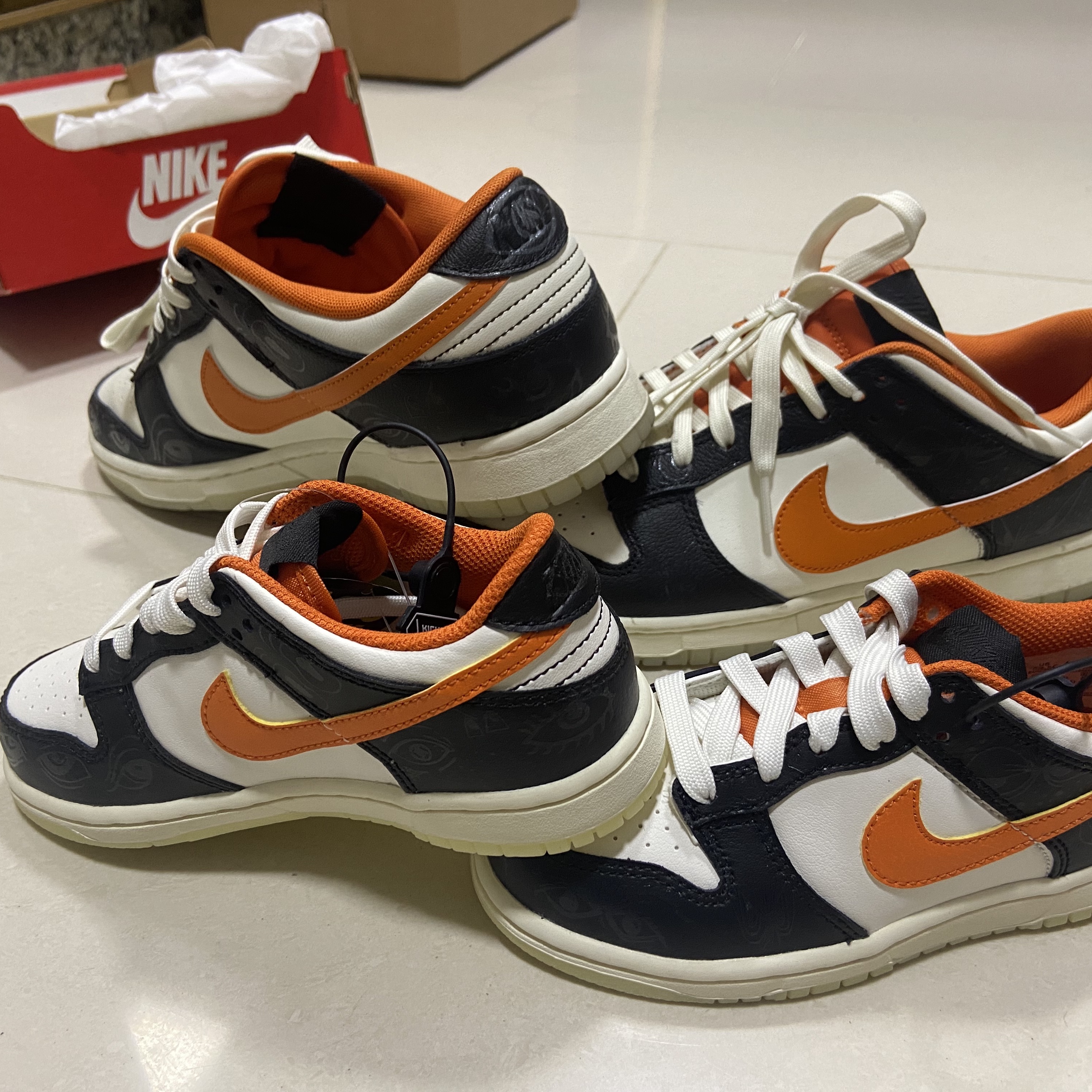 Nike Dunk Low Retro PRM Halloween, (PS) Nike Dunk Low PRM Halloween 착용 스타일 - 1