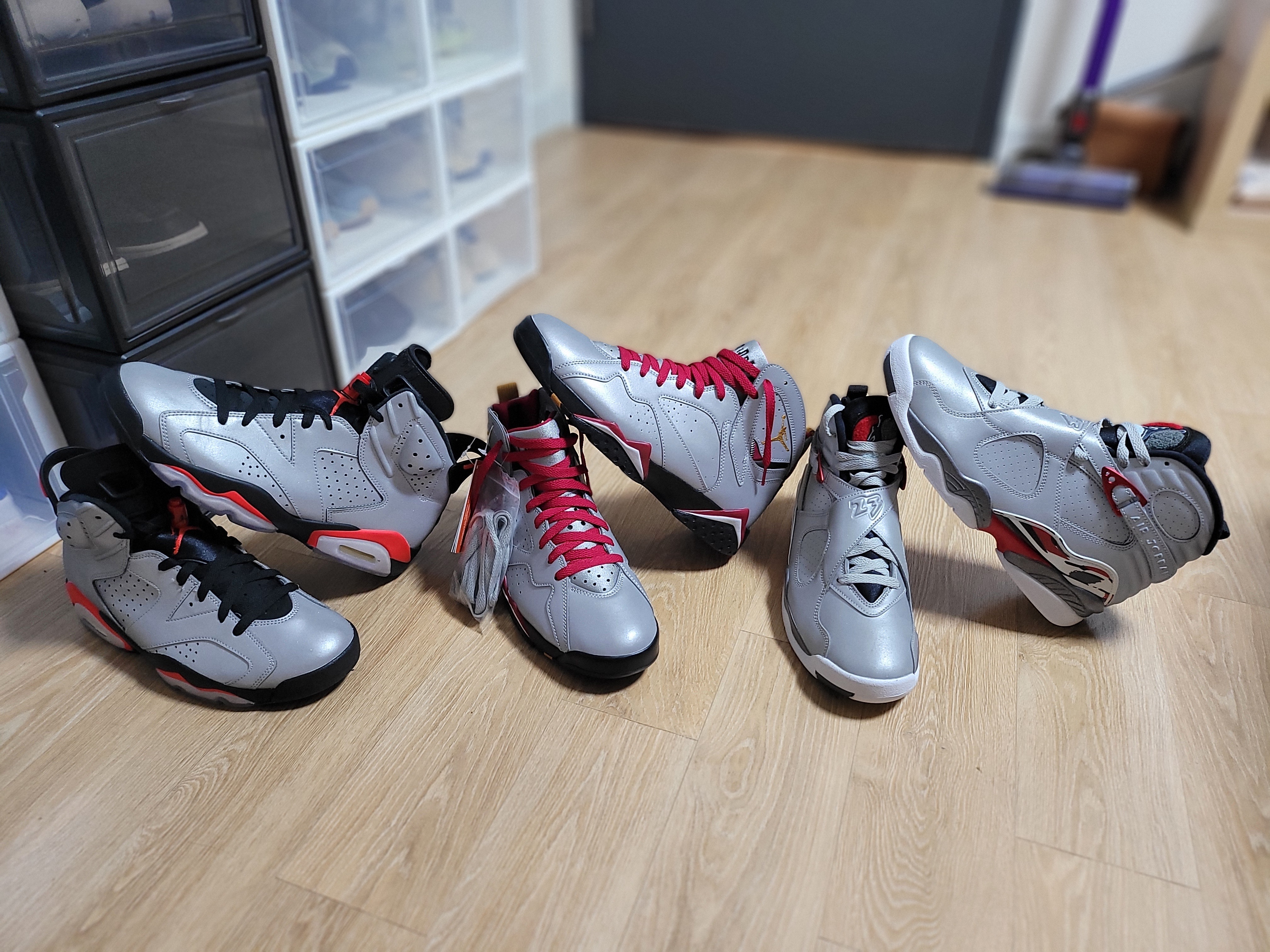 Jordan 8 Retro Reflections of a Champion, Jordan 6 Retro Reflections of a Champion 착용 스타일 - 1