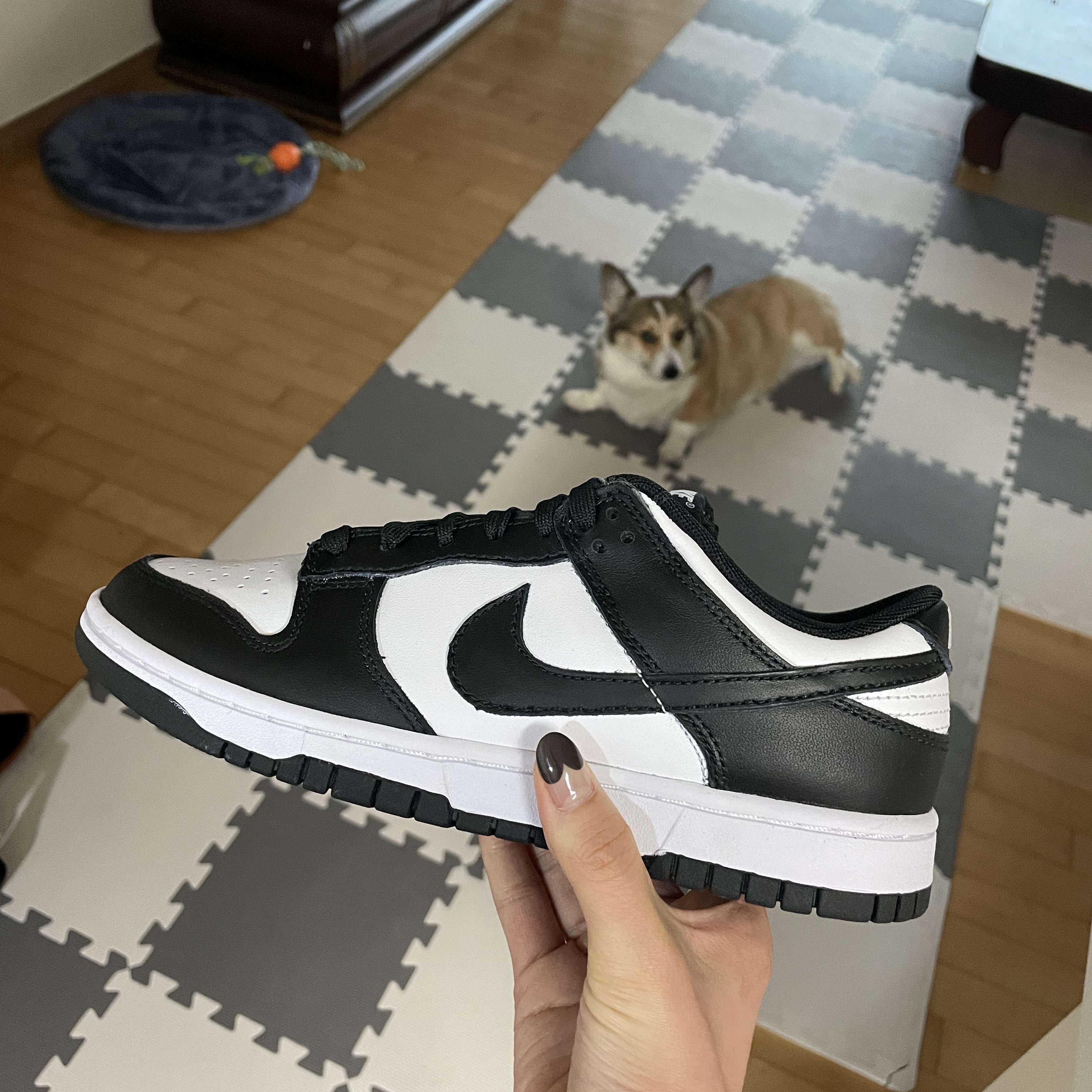 Nike Dunk Low Retro Black 착용 스타일
