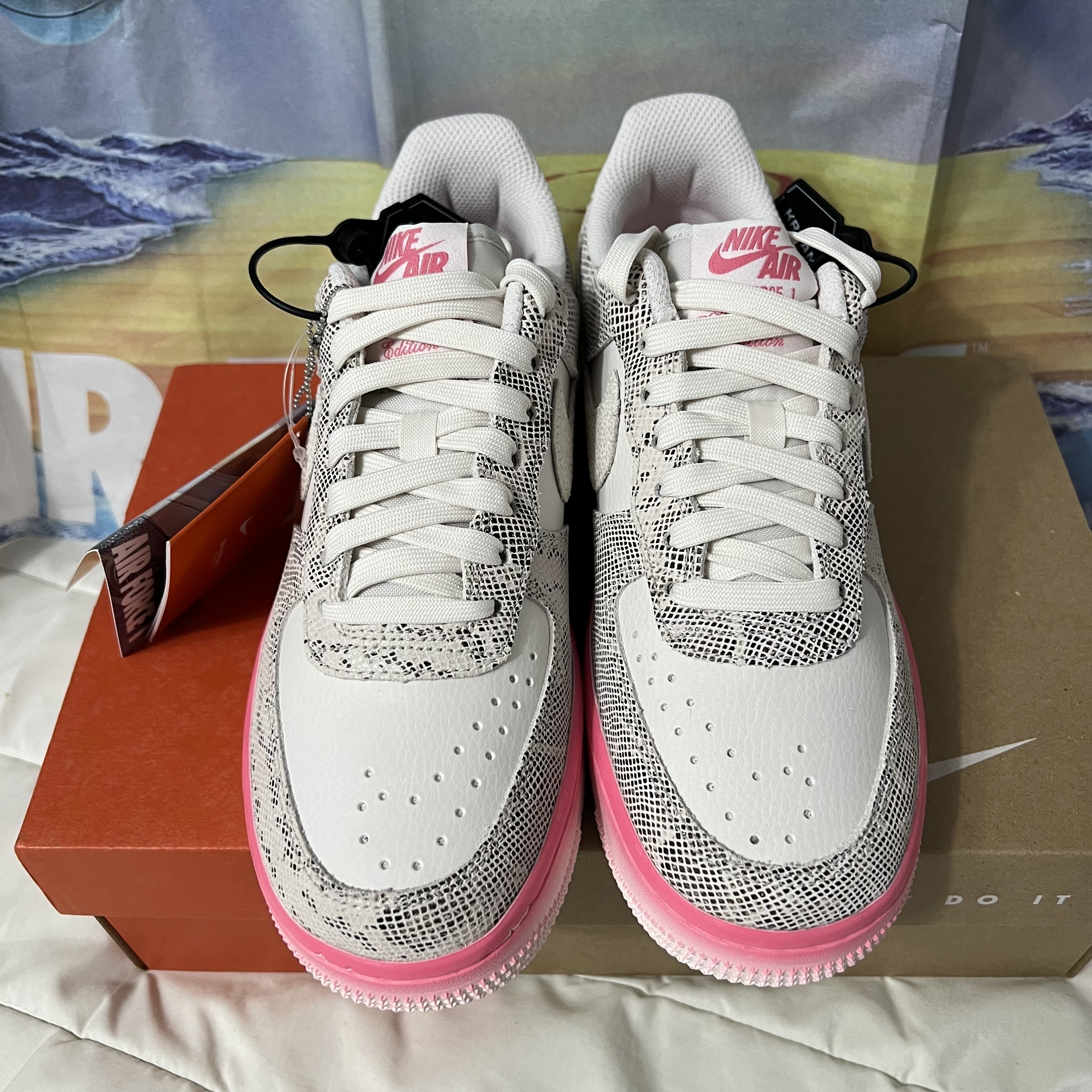 (W) Nike Air Force 1 '07 LX Our Force 1 착용 스타일 - 5