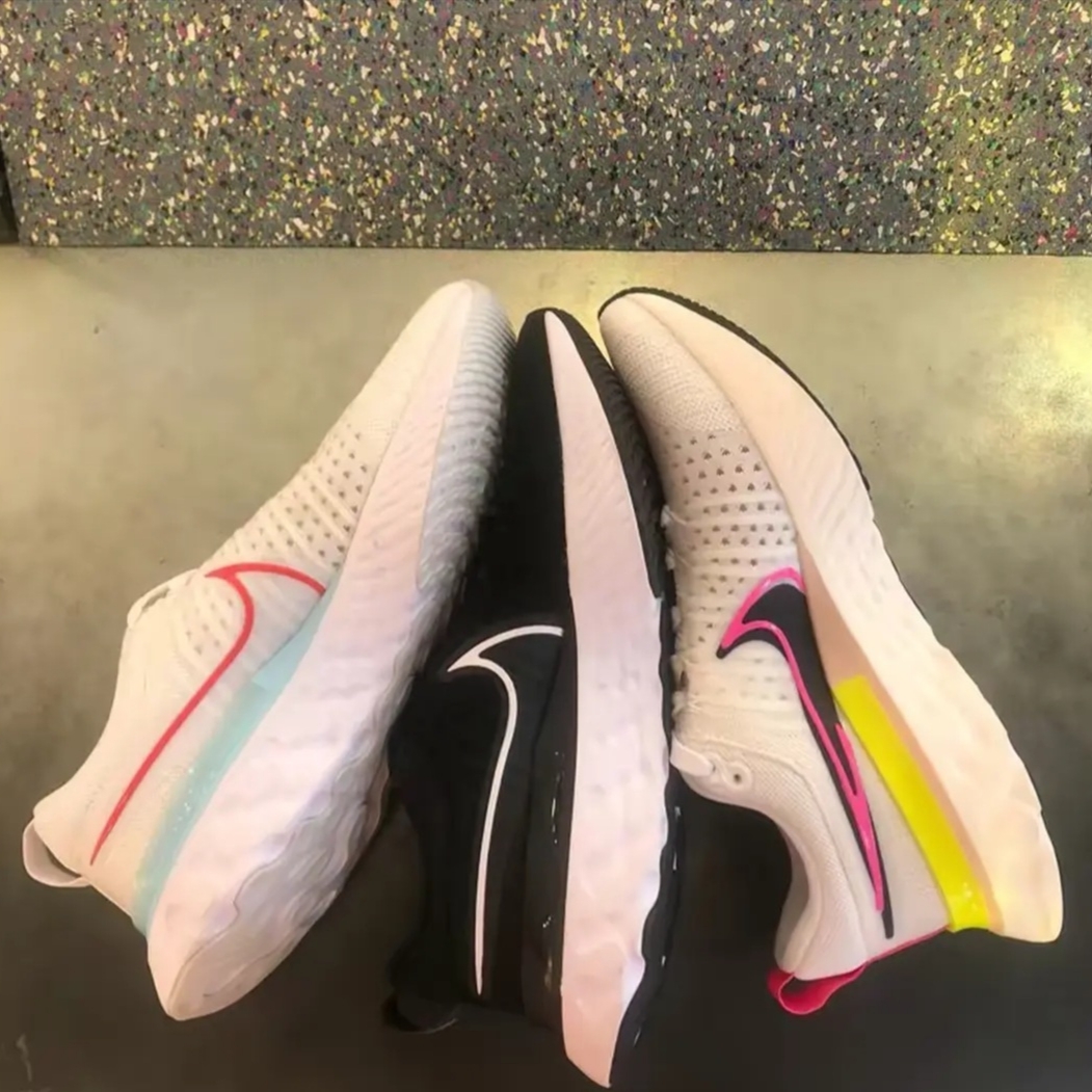 Nike React Infinity Run Flyknit 2 Black White 착용 스타일 - 2