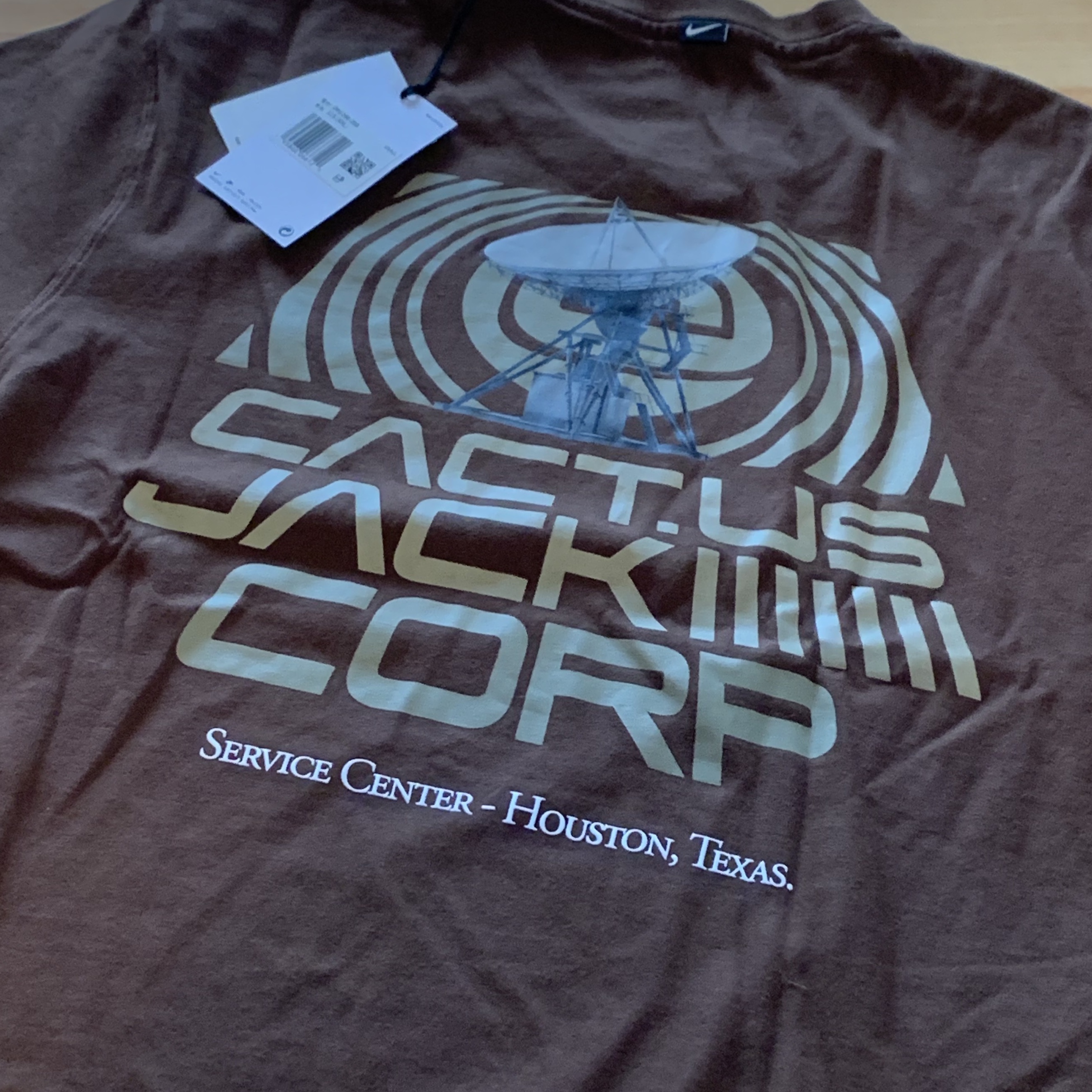 Nike x Travis Scott NRG BH S/S T-Shirt Cacao Wow - Asia 착용 스타일