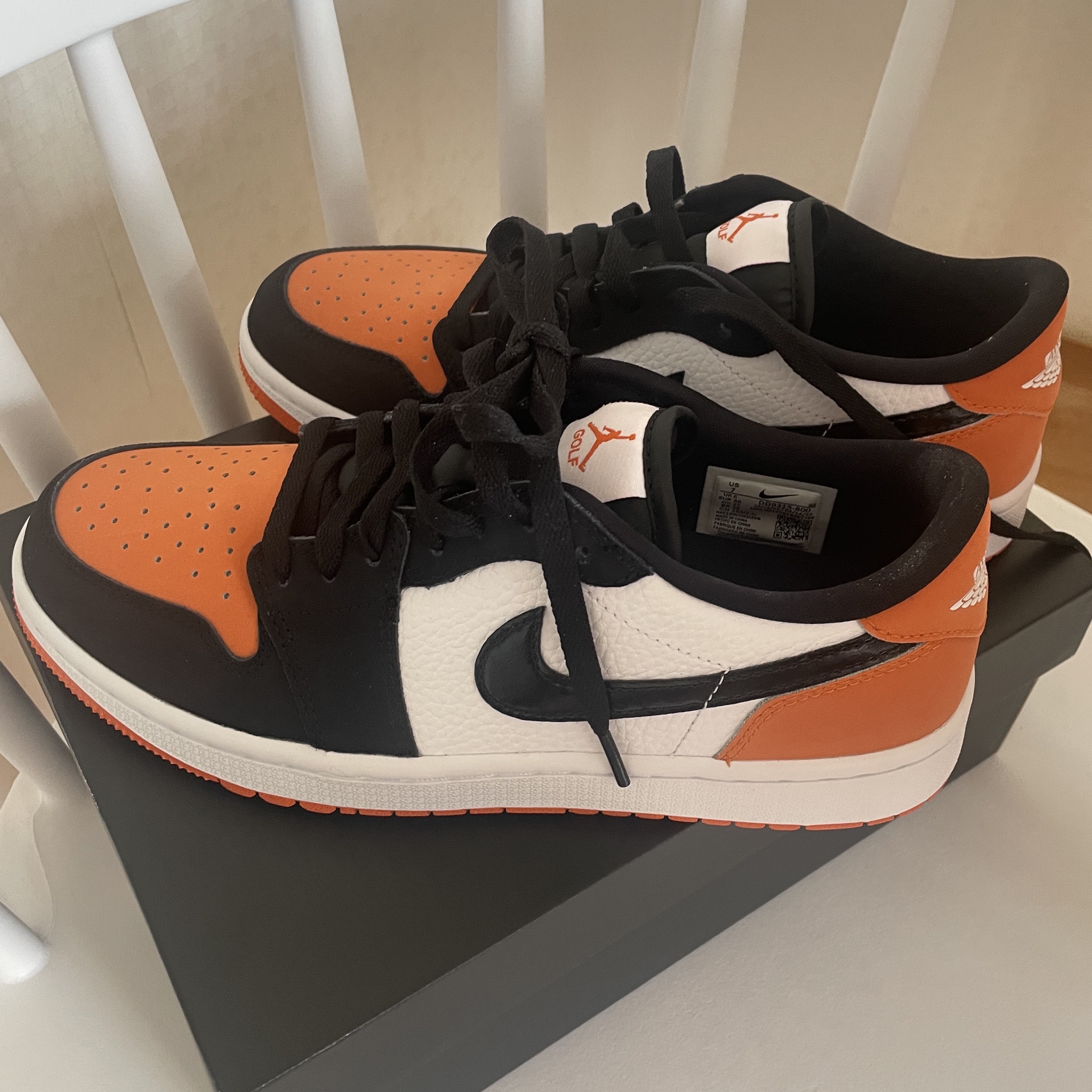 Jordan 1 Low Golf Starfish 착용 스타일
