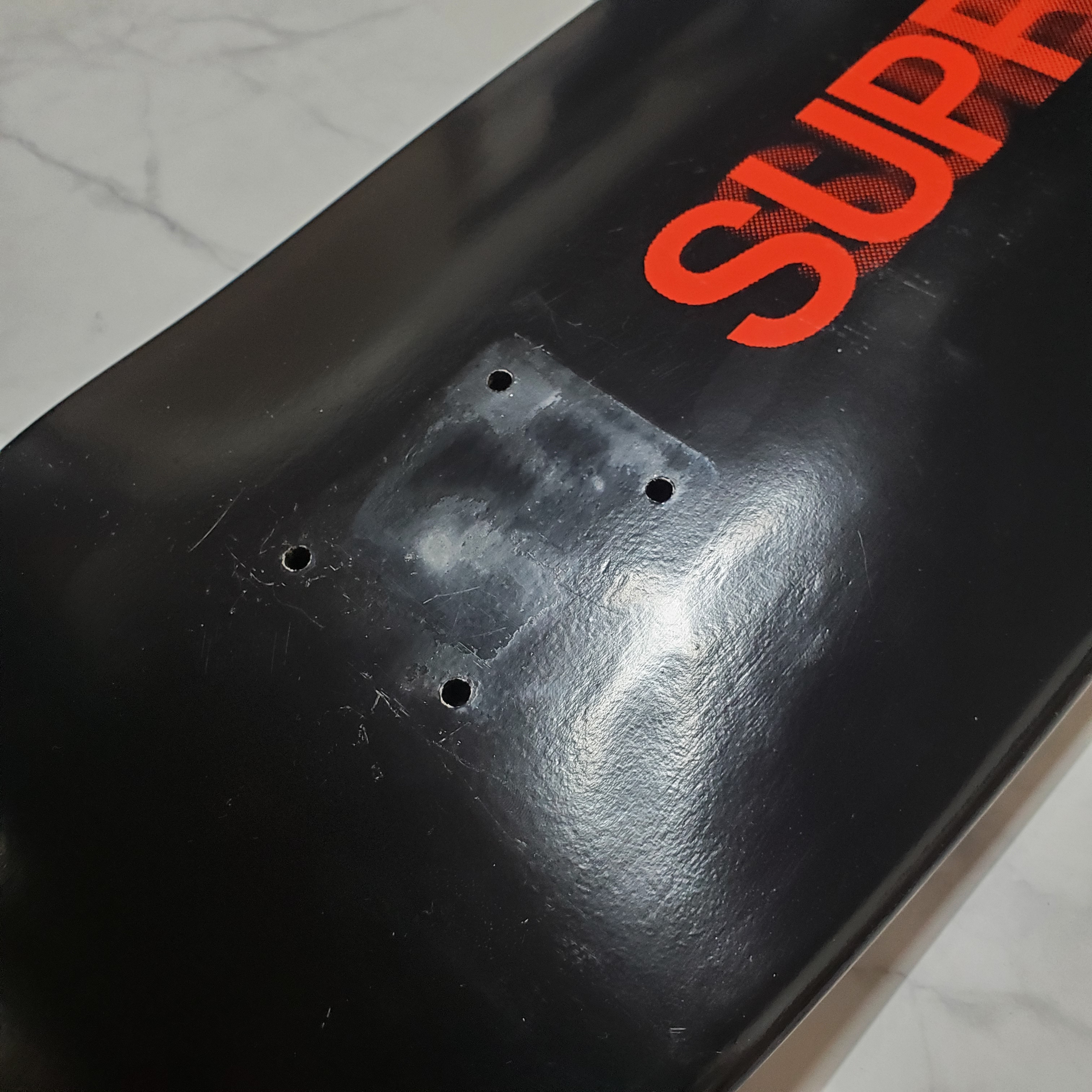 Supreme Motion Logo Cruiser Skateboard Deck Lime - 20SS 착용 스타일
