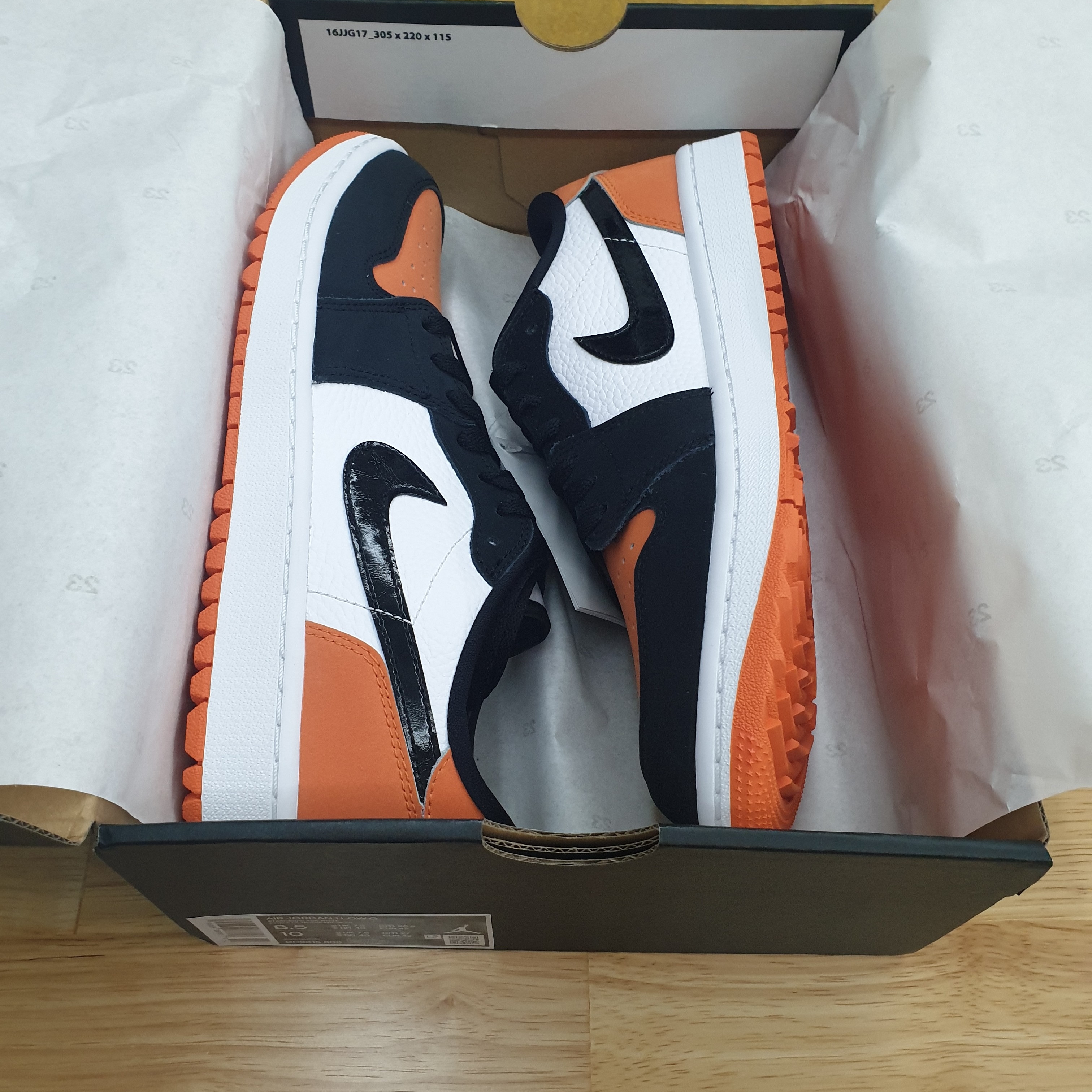Jordan 1 Low Golf Starfish 착용 스타일 - 3