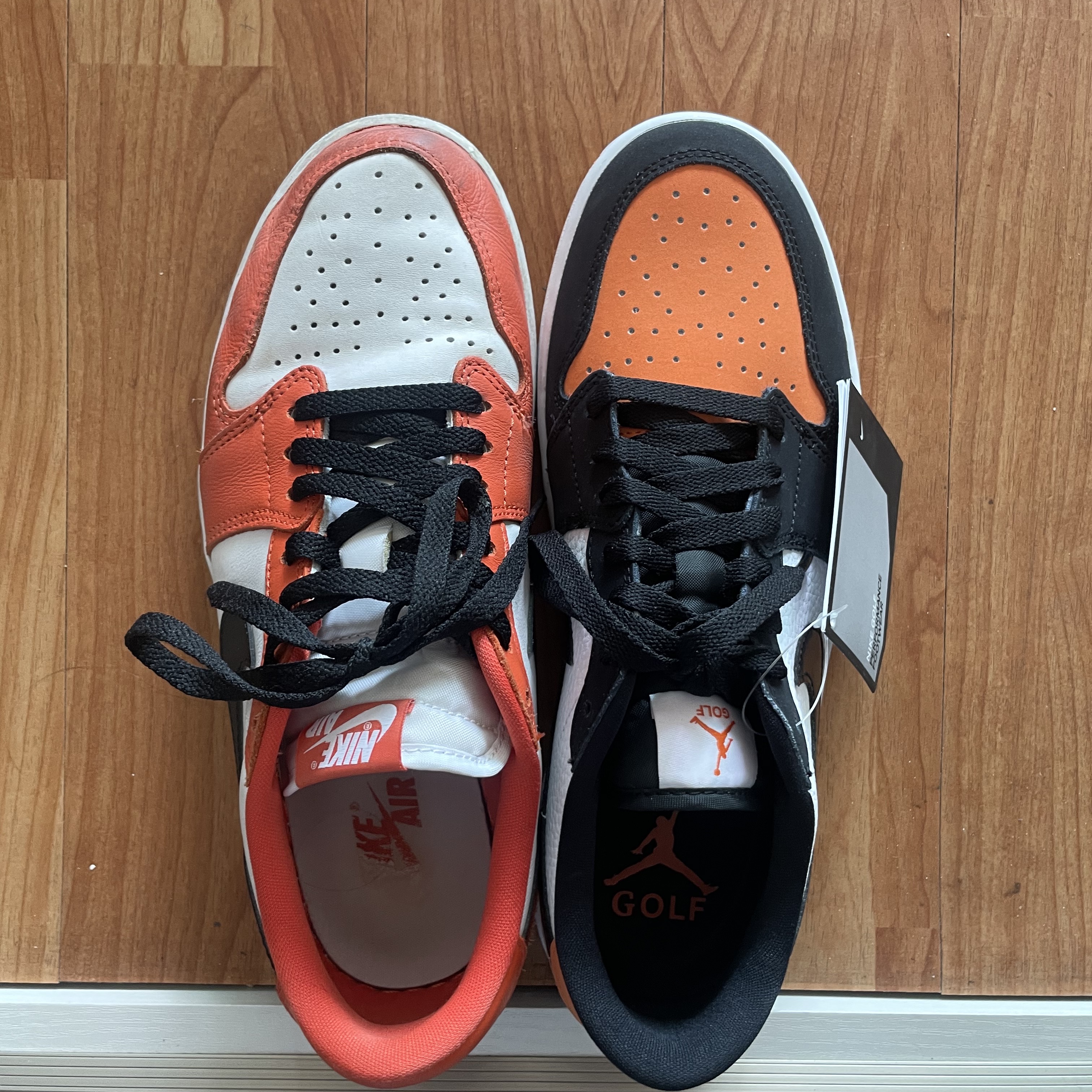 Jordan 1 Low OG Starfish, Jordan 1 Low Golf Starfish 착용 스타일