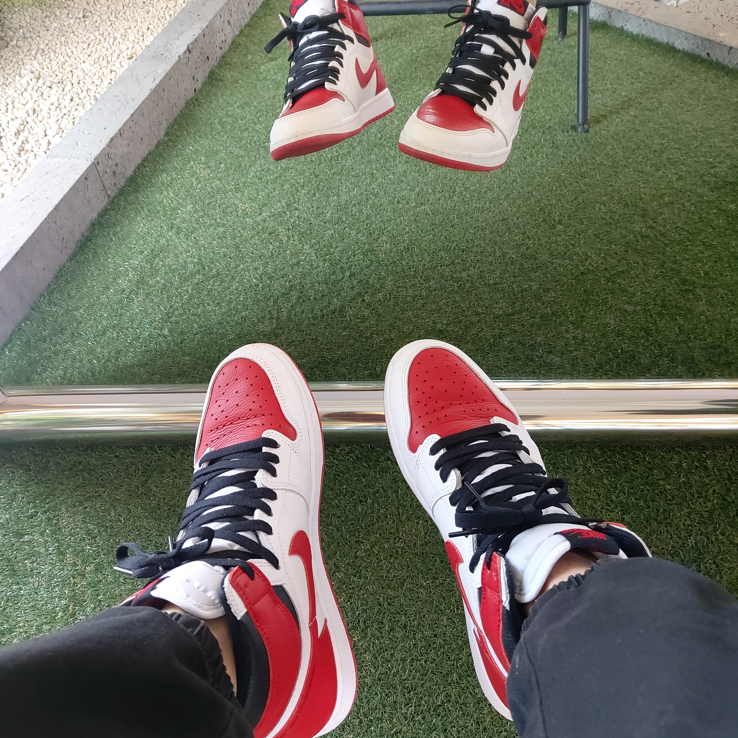 Jordan 1 Retro High OG Heritage 착용 스타일 - 2