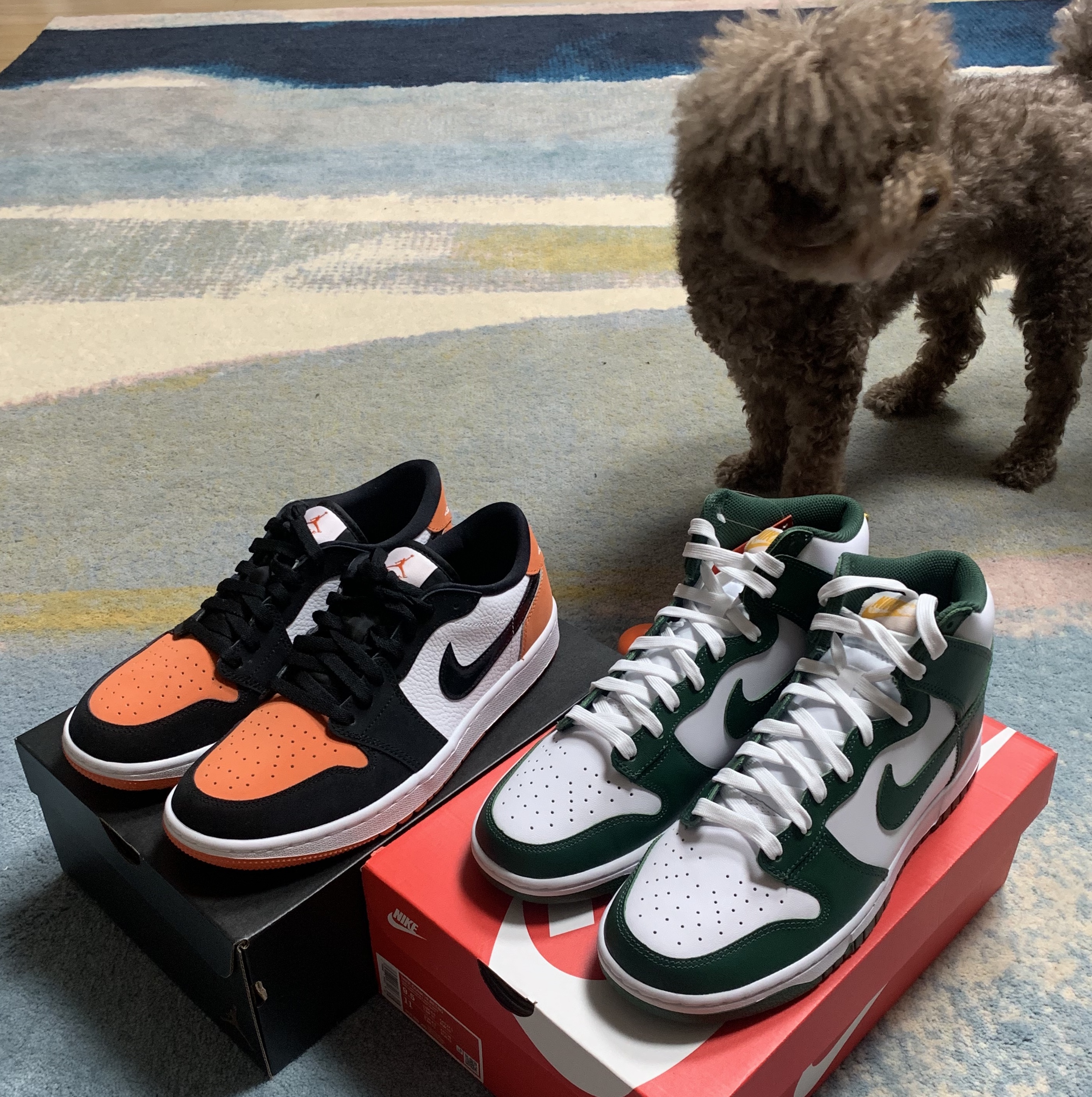 Jordan 1 Low Golf Starfish, Nike Dunk High Retro Noble Green ์ฐฉ์ฉ ์คํ์ผ - 4