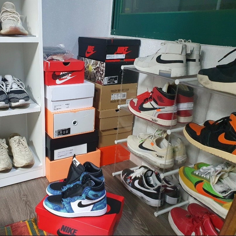 Nike x Peaceminusone Air Force 1 Low Para-Noise, Nike x Off-White Air Max 97 OG The Ten 착용 스타일