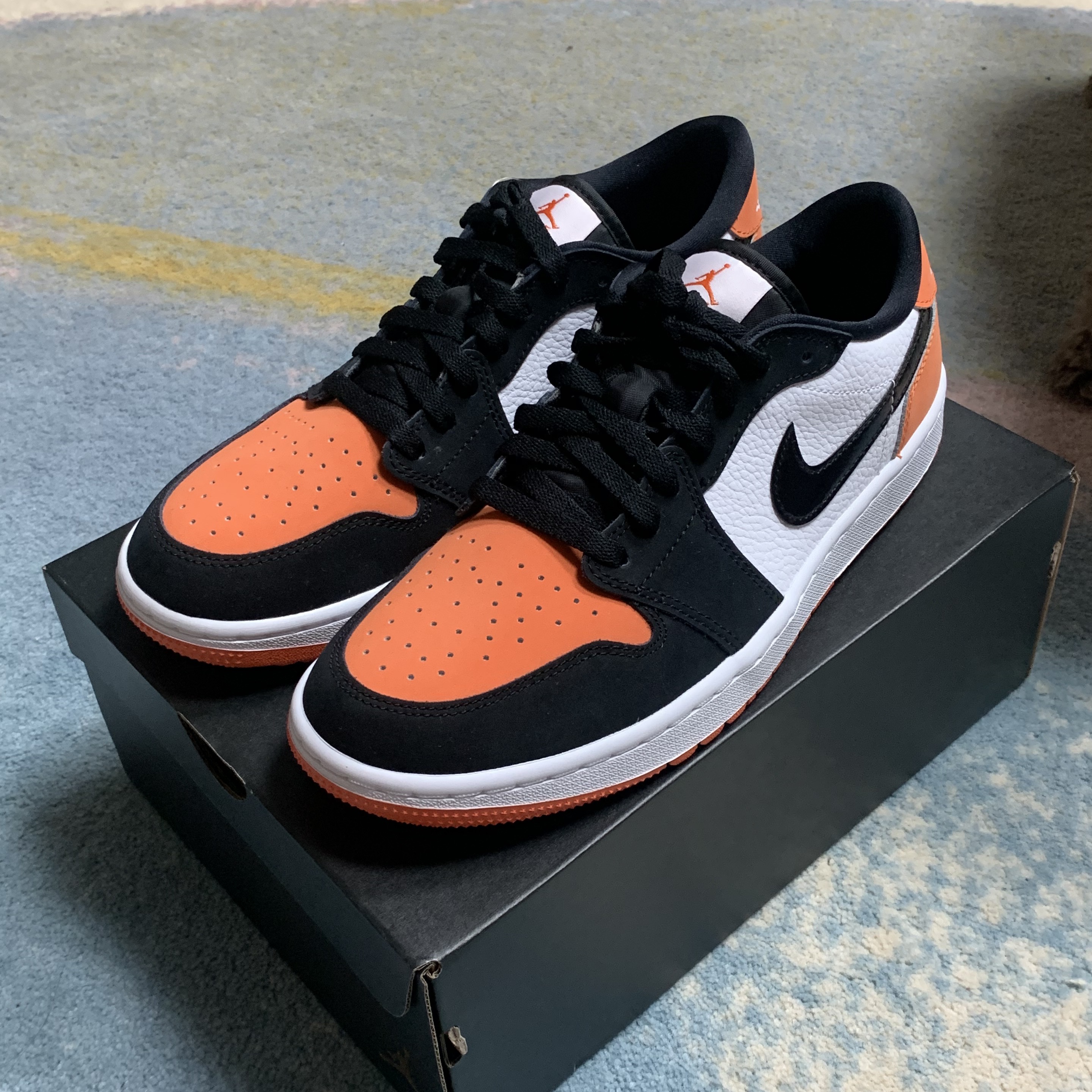 Jordan 1 Low Golf Starfish, Nike Dunk High Retro Noble Green ์ฐฉ์ฉ ์คํ์ผ - 1