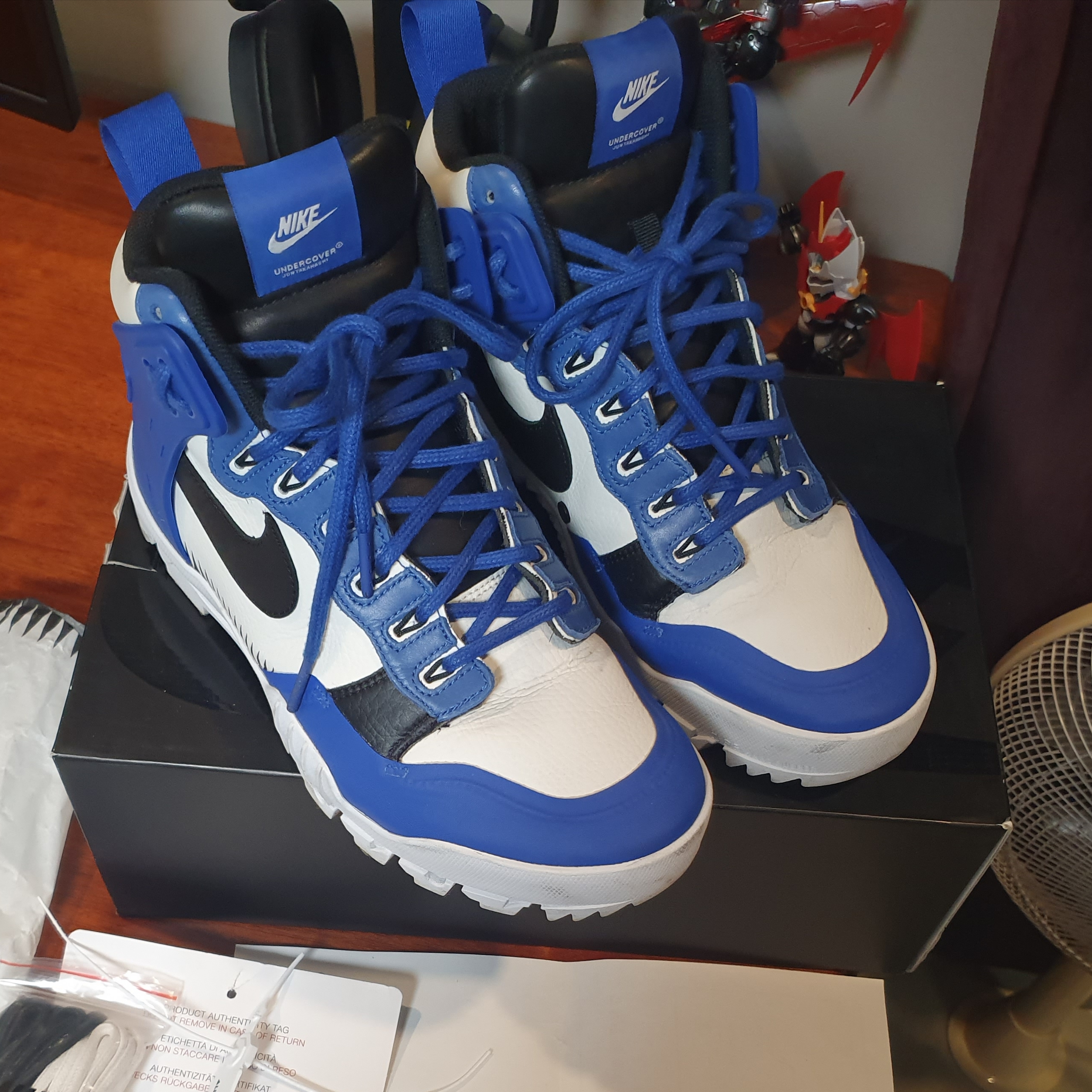 Nike x Undercover SFB Jungle Dunk White 착용 스타일