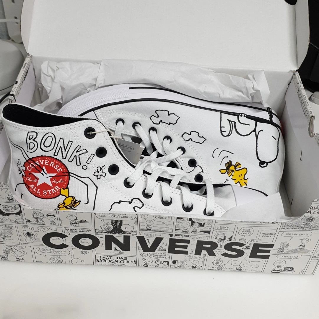 Converse x Peanuts Chuck Taylor All Star White 착용 스타일
