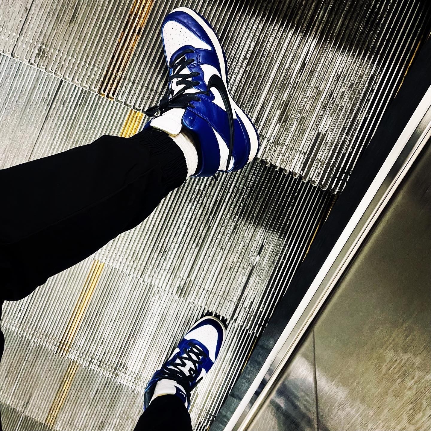 Nike x Ambush Dunk High Deep Royal Blue 착용 스타일