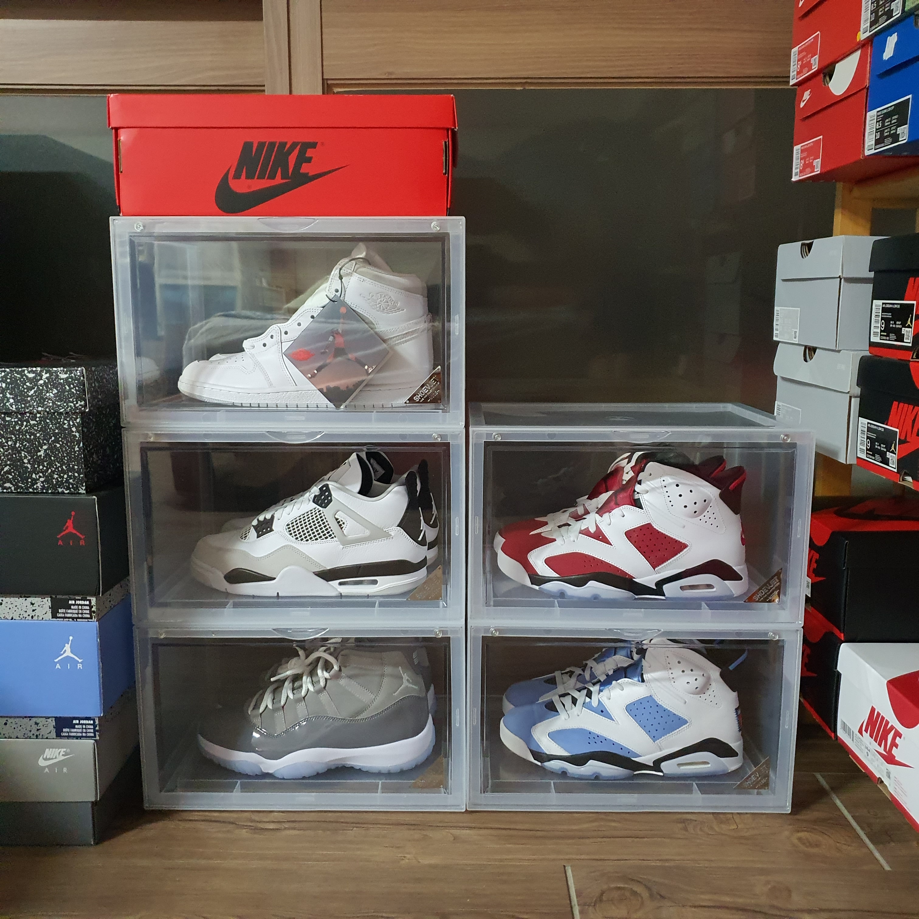 Jordan 4 Retro White and Black, Jordan 11 Retro Cool Grey 2021 착용 스타일