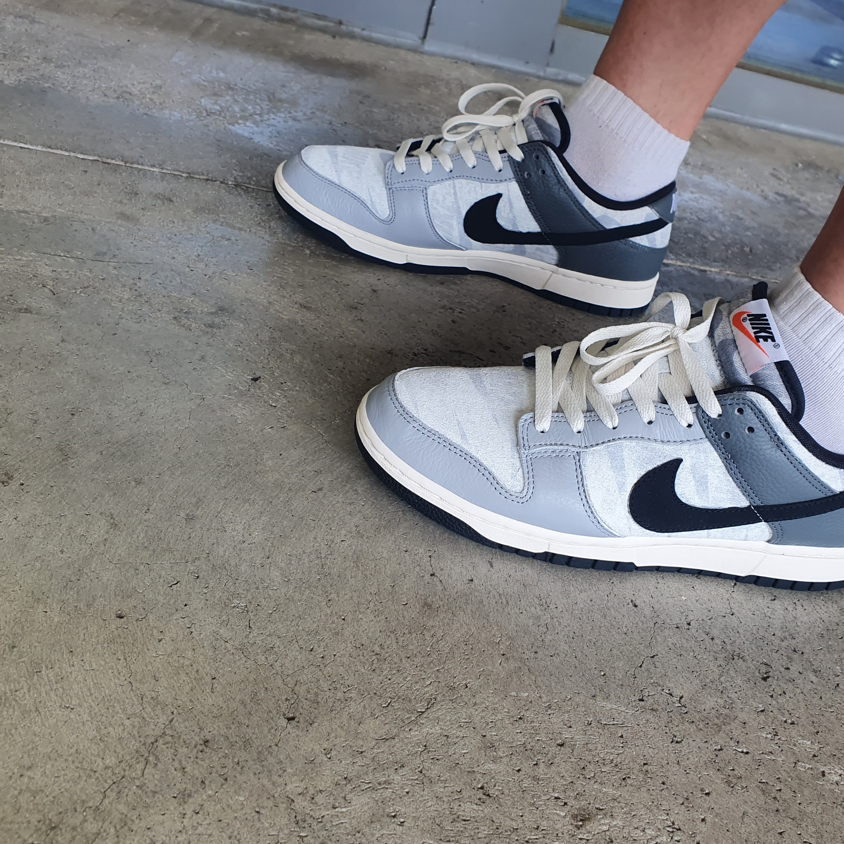 Nike Dunk Low SE Copy and Paste 착용 스타일