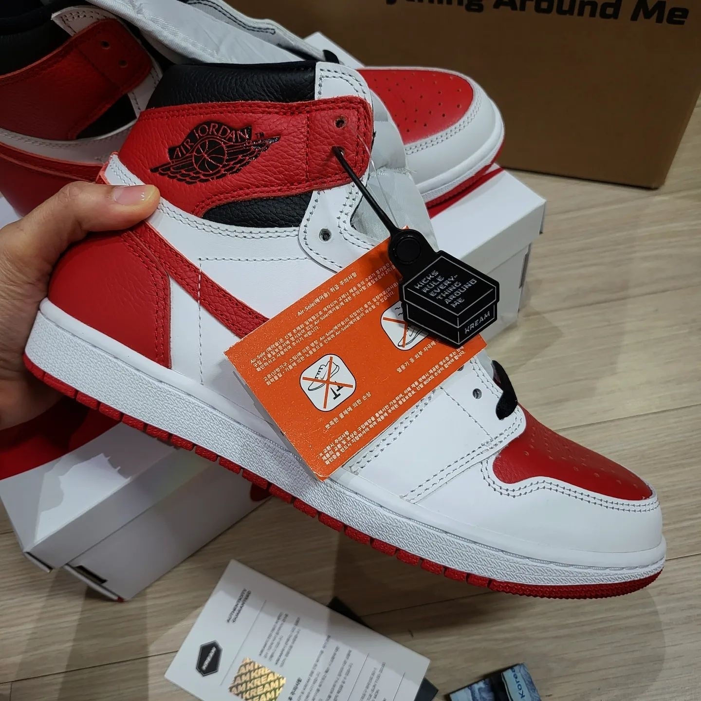 Jordan 1 Retro High OG Heritage 착용 스타일 - 4