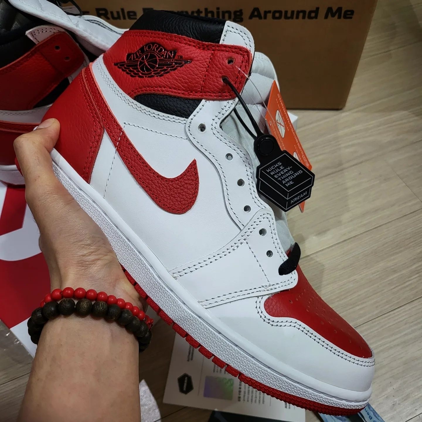 Jordan 1 Retro High OG Heritage 착용 스타일 - 2