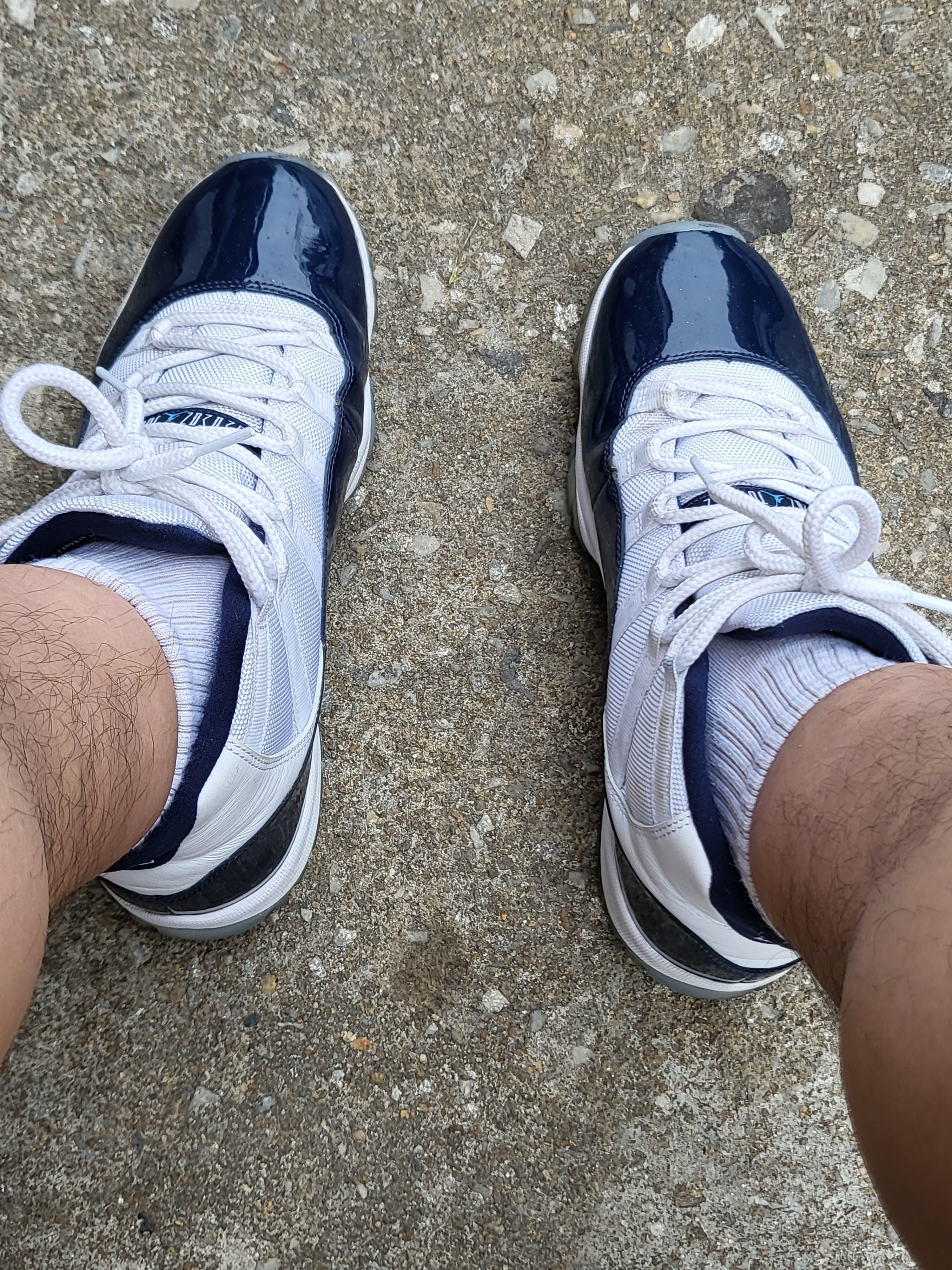 Jordan 11 Retro Win Like 82 UNC 착용 스타일