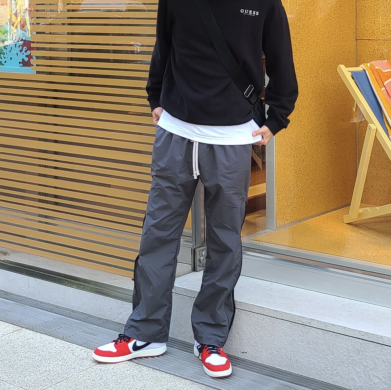Jordan 1 KO Chicago 2021 착용 스타일 - 3