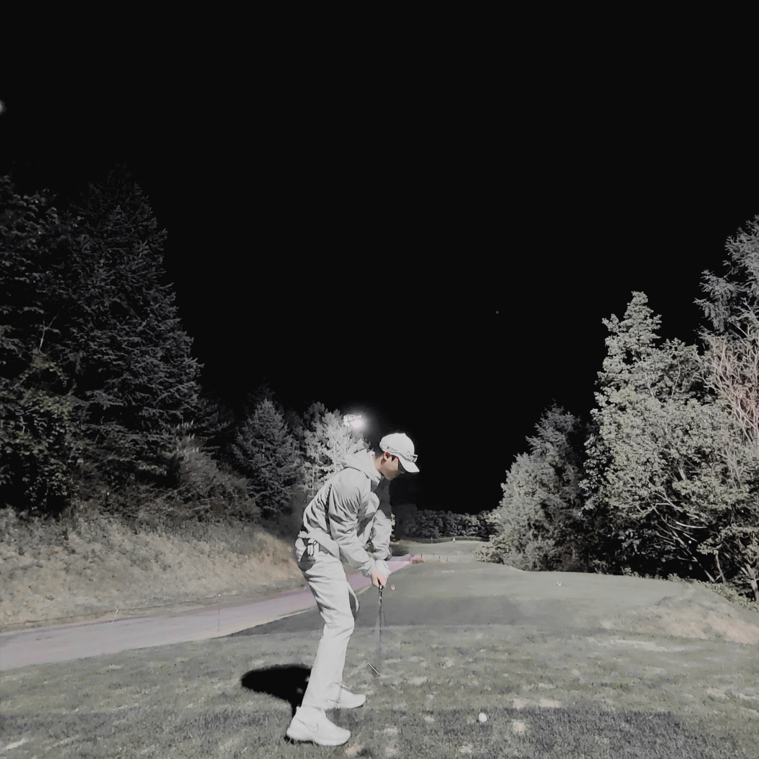 Nike x Drake Nocta Golf Jacket Grey - US/EU, Nike x Drake Nocta Golf Polo Black - Asia 착용 스타일