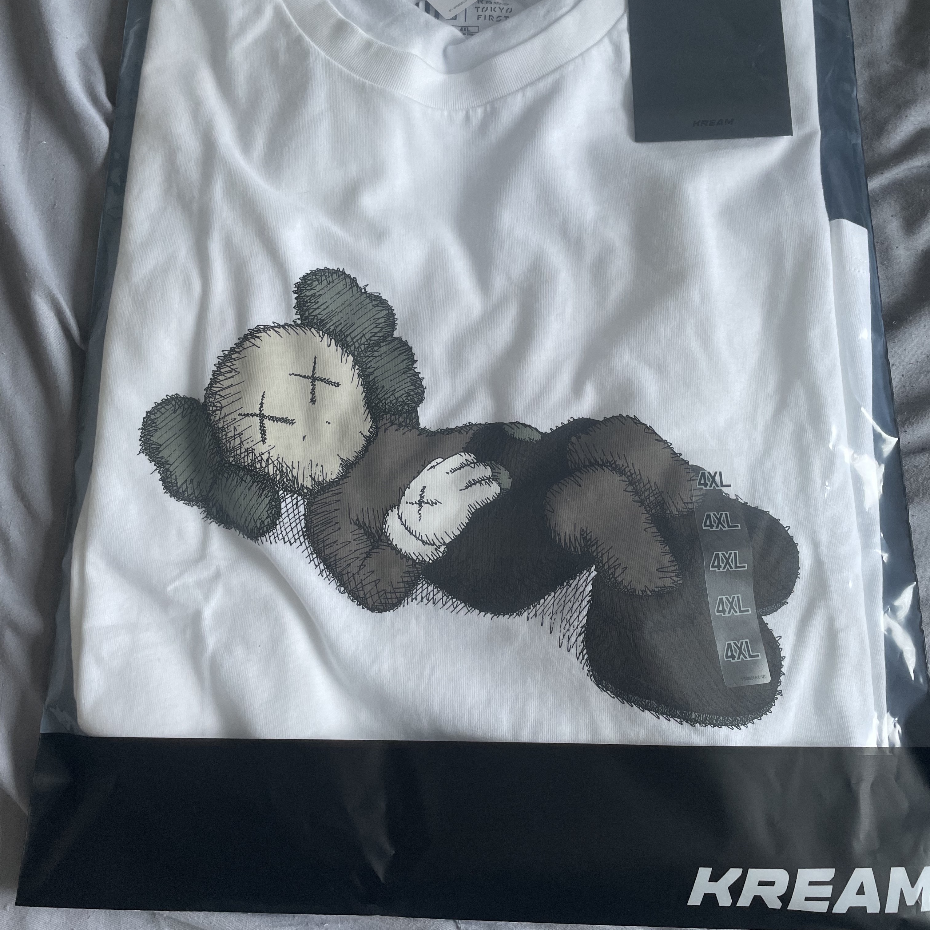 Uniqlo x Kaws Tokyo First T-Shirt White - JP 착용 스타일
