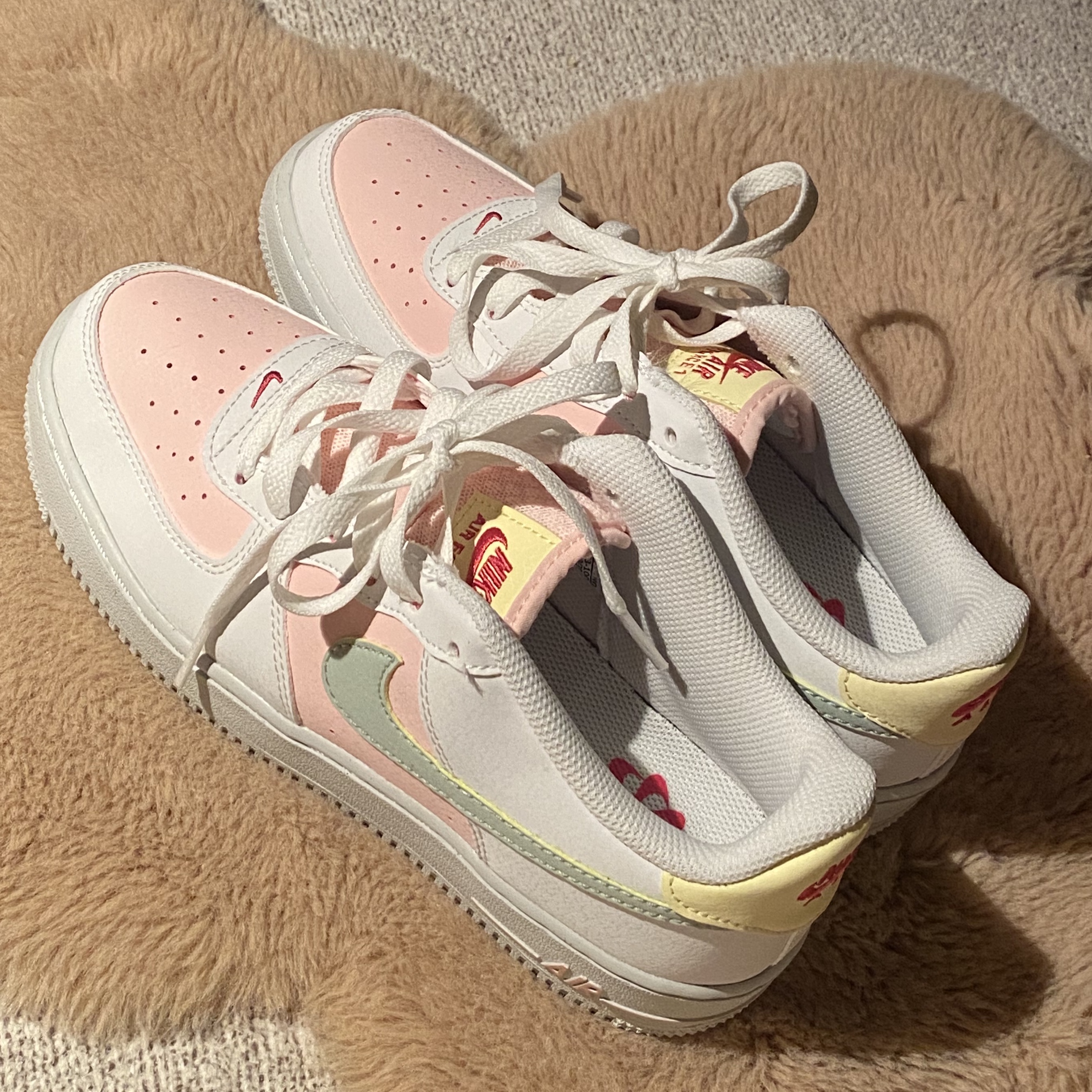 (GS) Nike Air Force 1 Impact Summit White Atmosphere 착용 스타일
