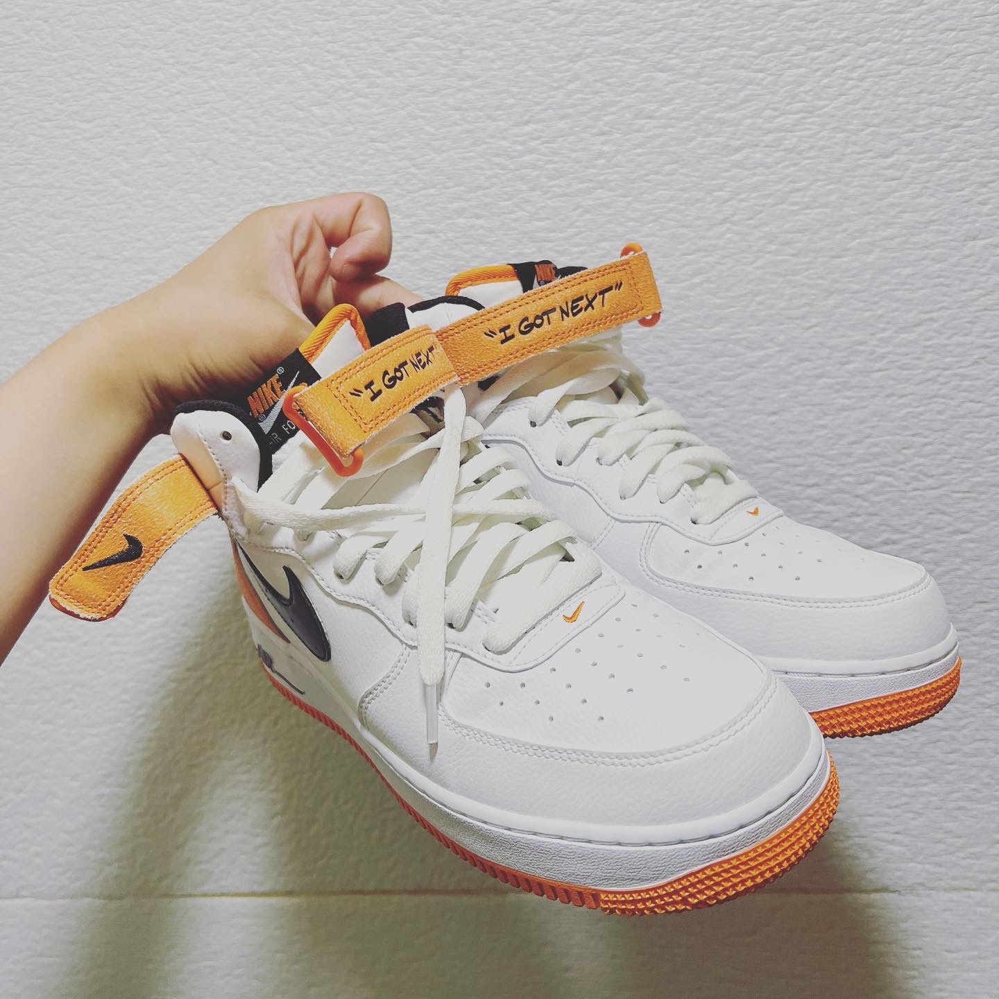 Nike Air Force 1 Mid '07 I Got Next 착용 스타일 - 1