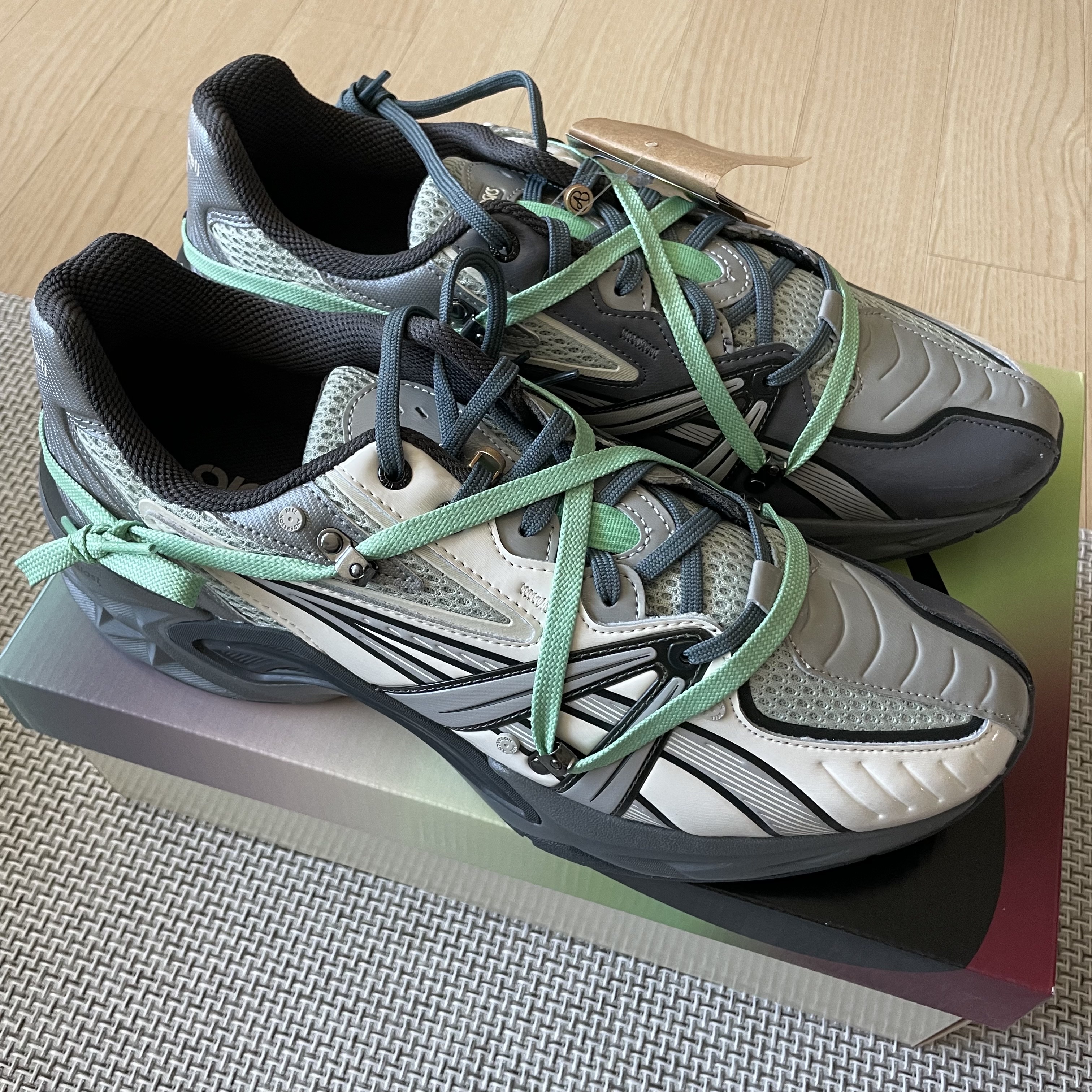 Asics x Andersson Bell HN2-S Protoblast Smoke Grey 착용 스타일 - 1