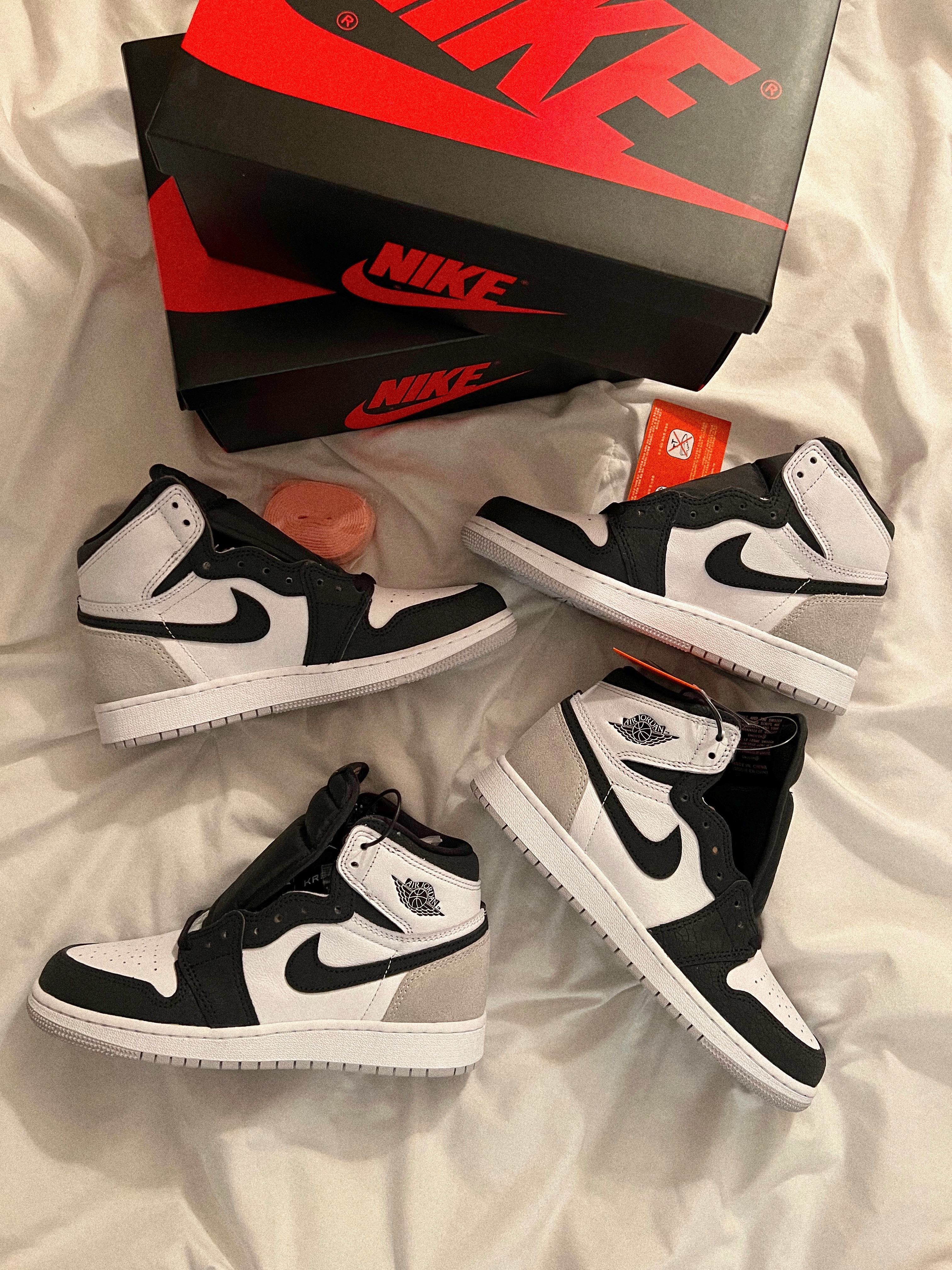 Jordan 1 Retro High OG Bleached Coral, (GS) Jordan 1 Retro High OG Bleached Coral 착용 스타일 - 2