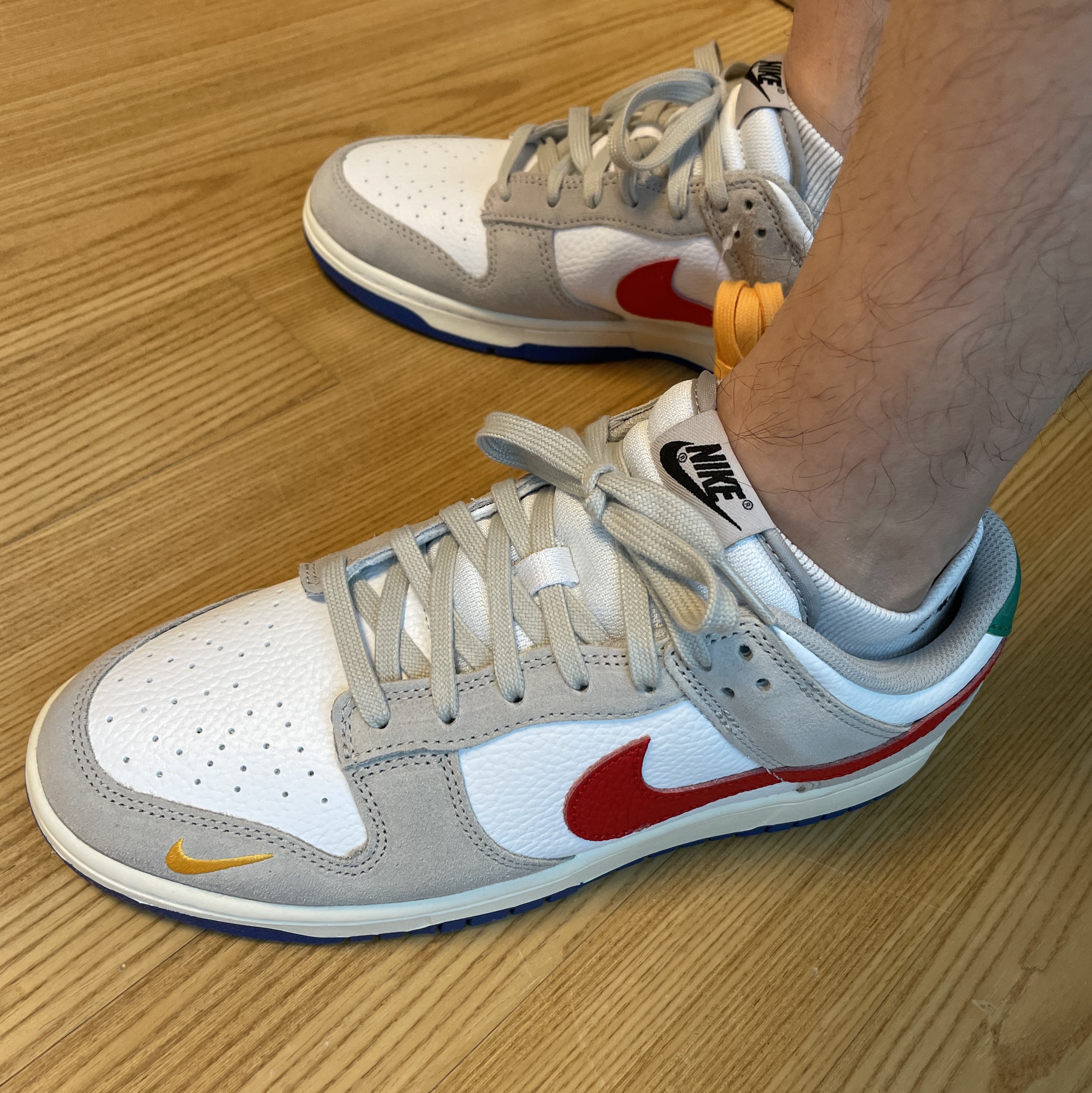 Nike Dunk Low Light Iron Ore 착용 스타일 - 3