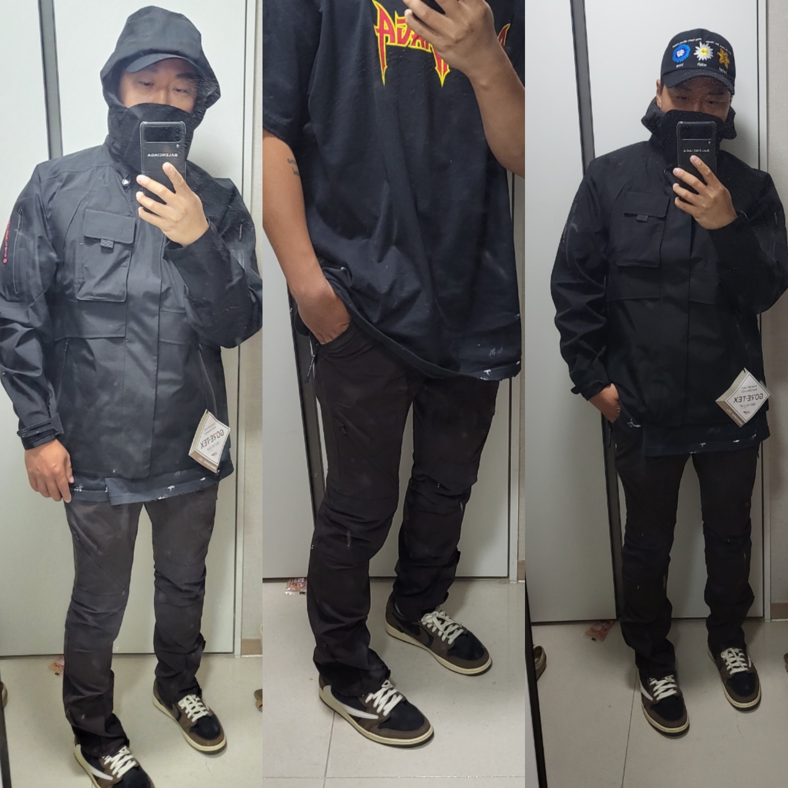 Nike x Travis Scott NRG BH Jacket Black - Asia 착용 스타일 - 1
