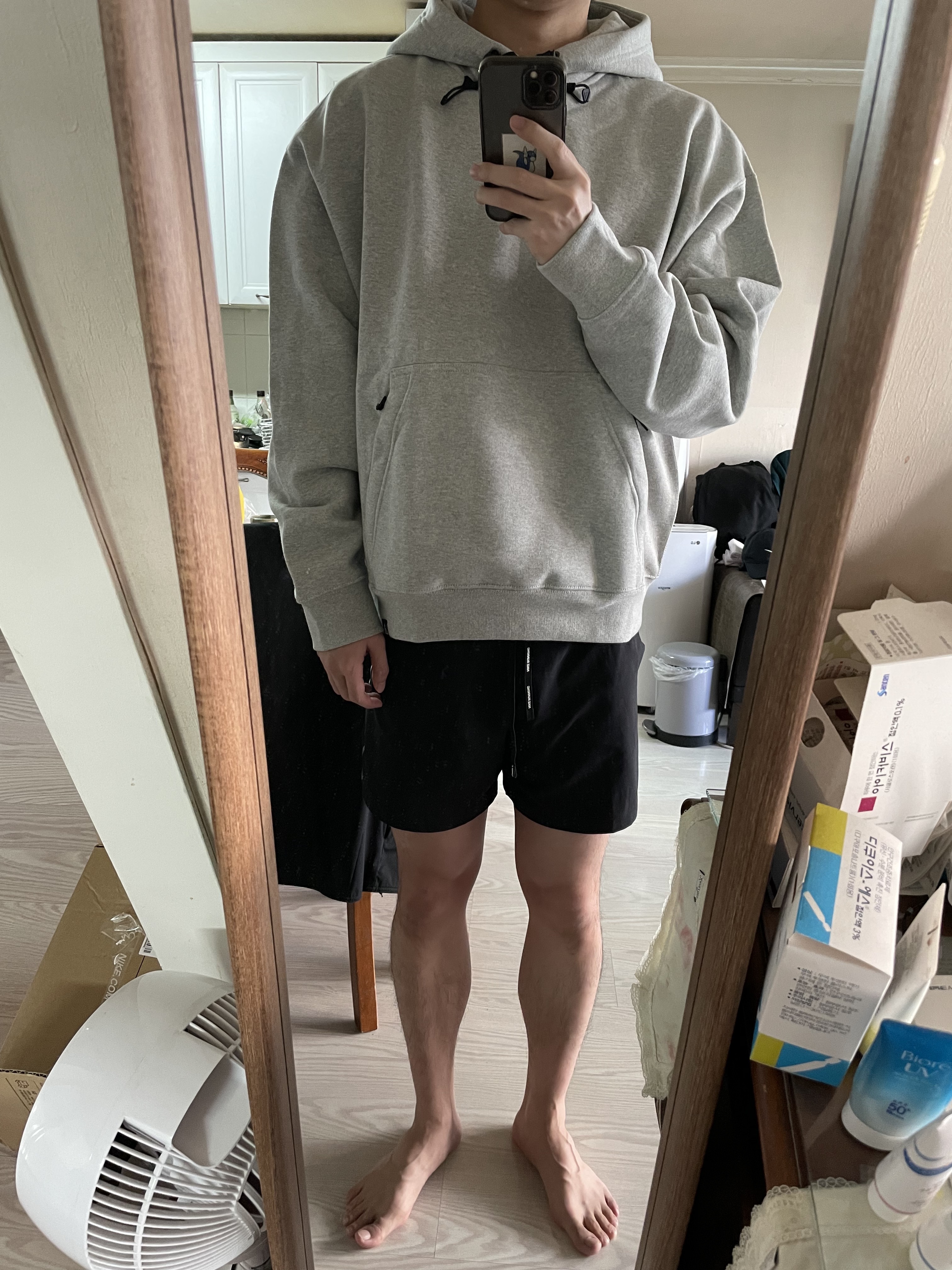 Nike NRG ACG GPX Dolphin Hoodie Grey - Asia 착용 스타일 - 1